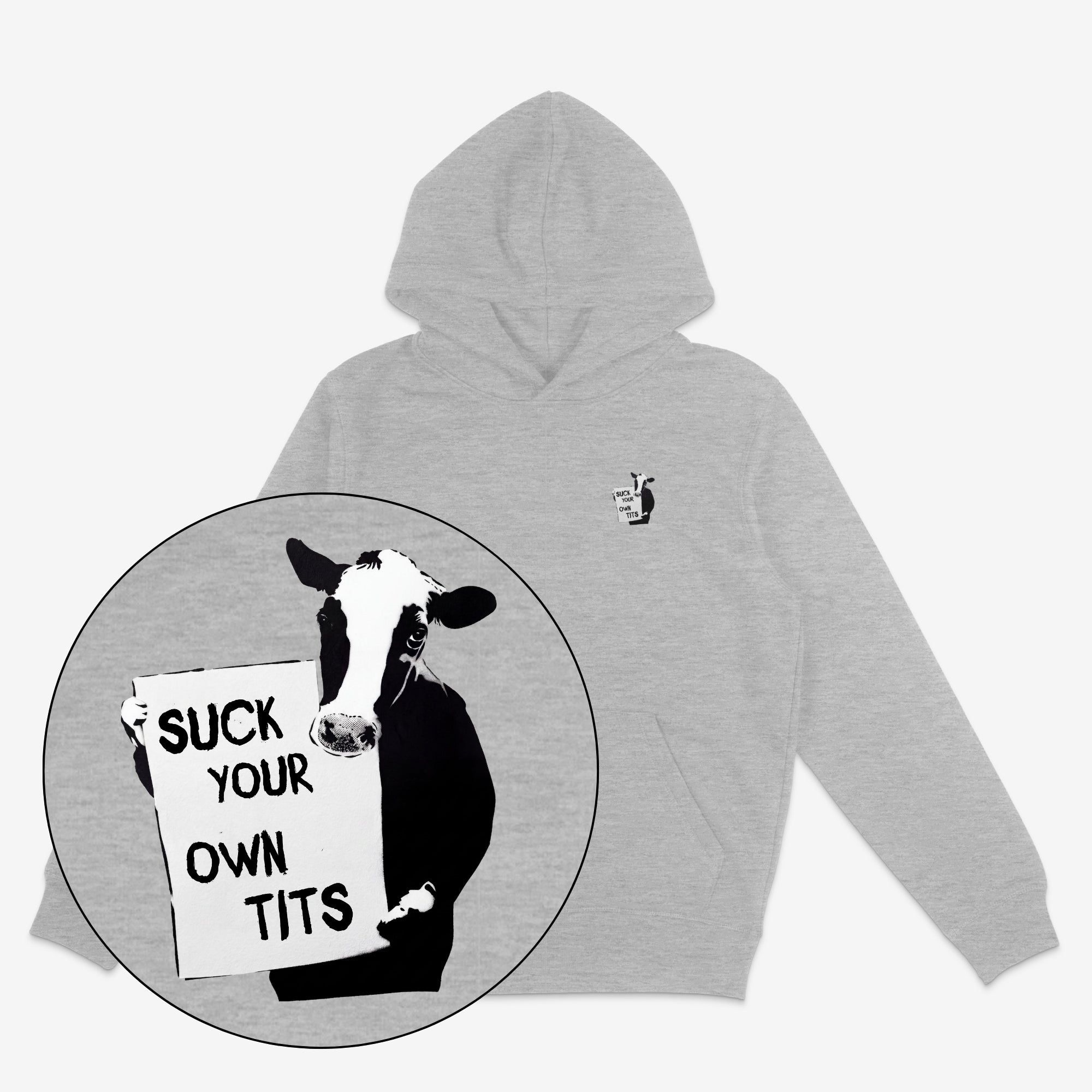 Suck Your Own Tits Unisex Oversized Hoodie