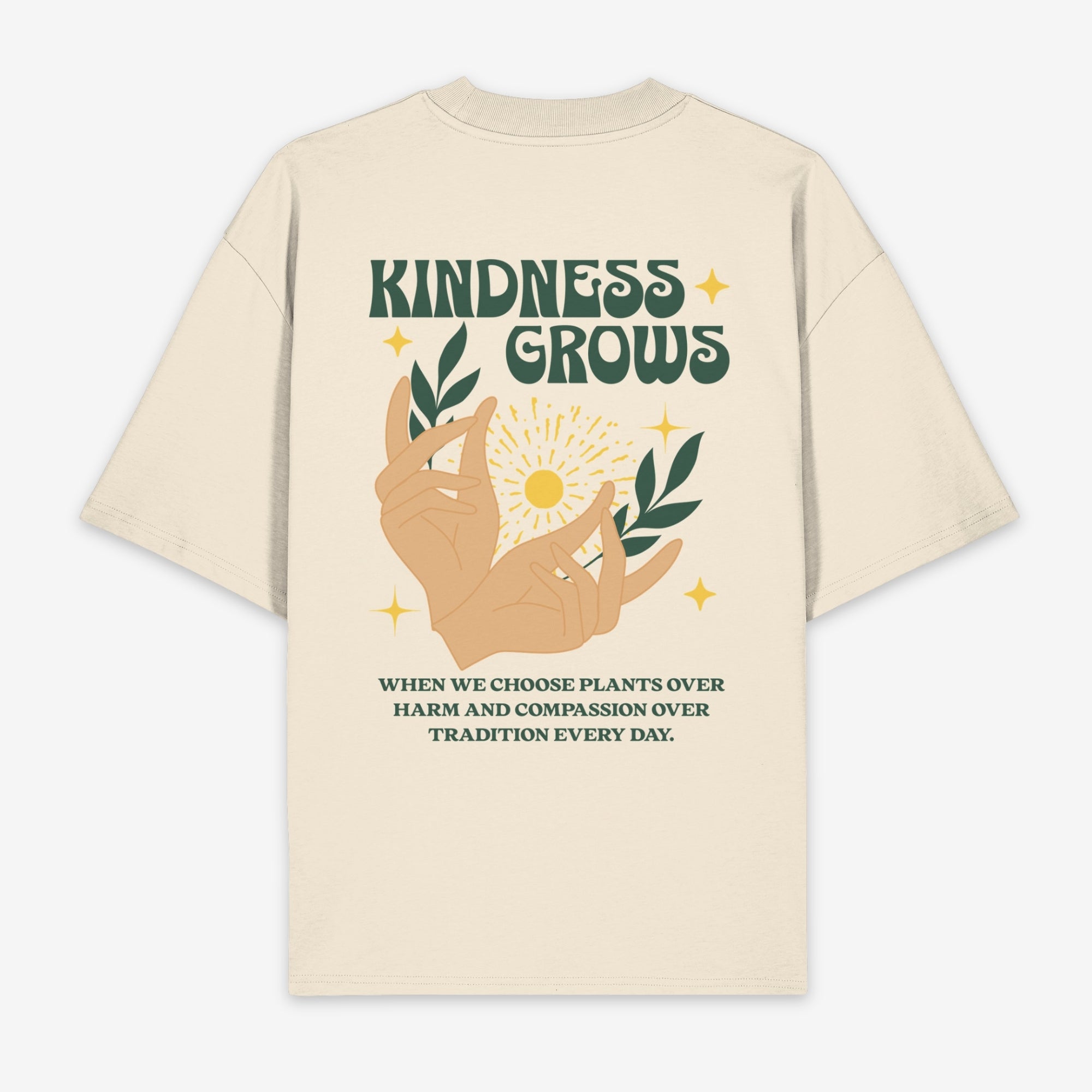 Kindness Grows Unisex Oversized Shirt