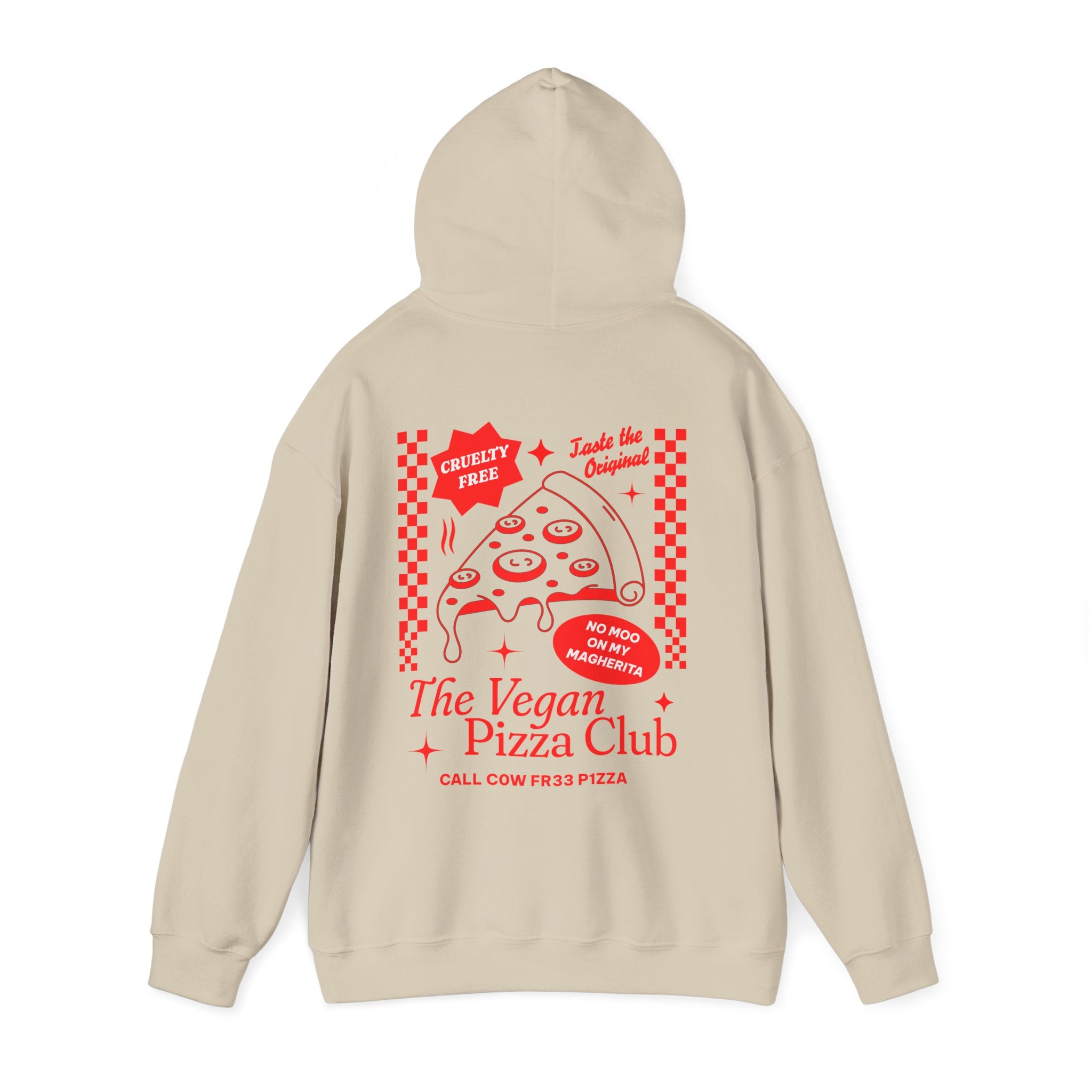 The Vegan Pizza Club Unisex Hoodie