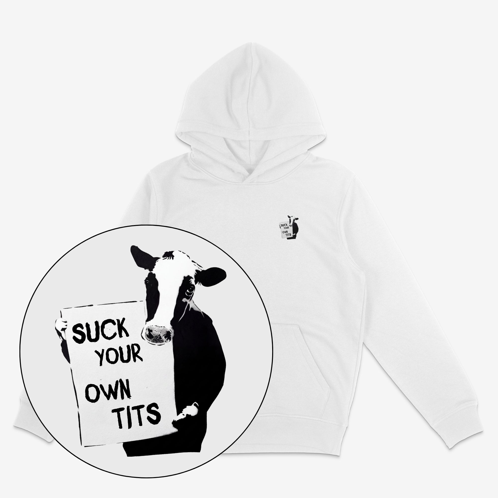 Suck Your Own Tits Unisex Oversized Hoodie