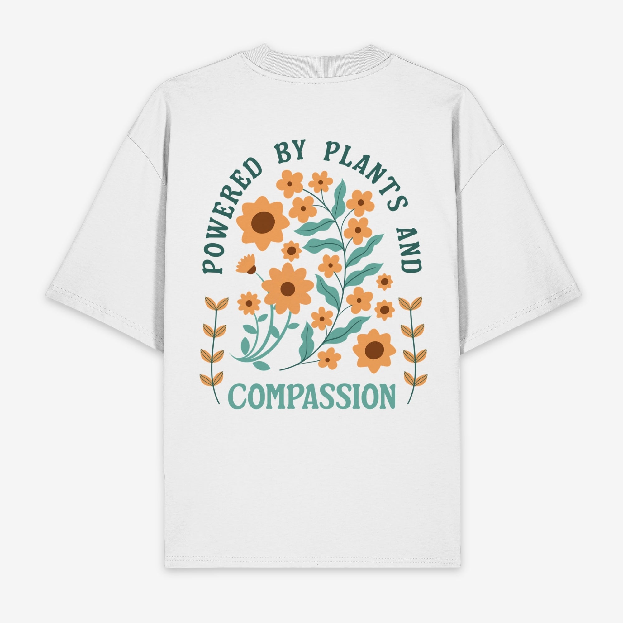 Powered By Plants Unisex Oversized Shirt