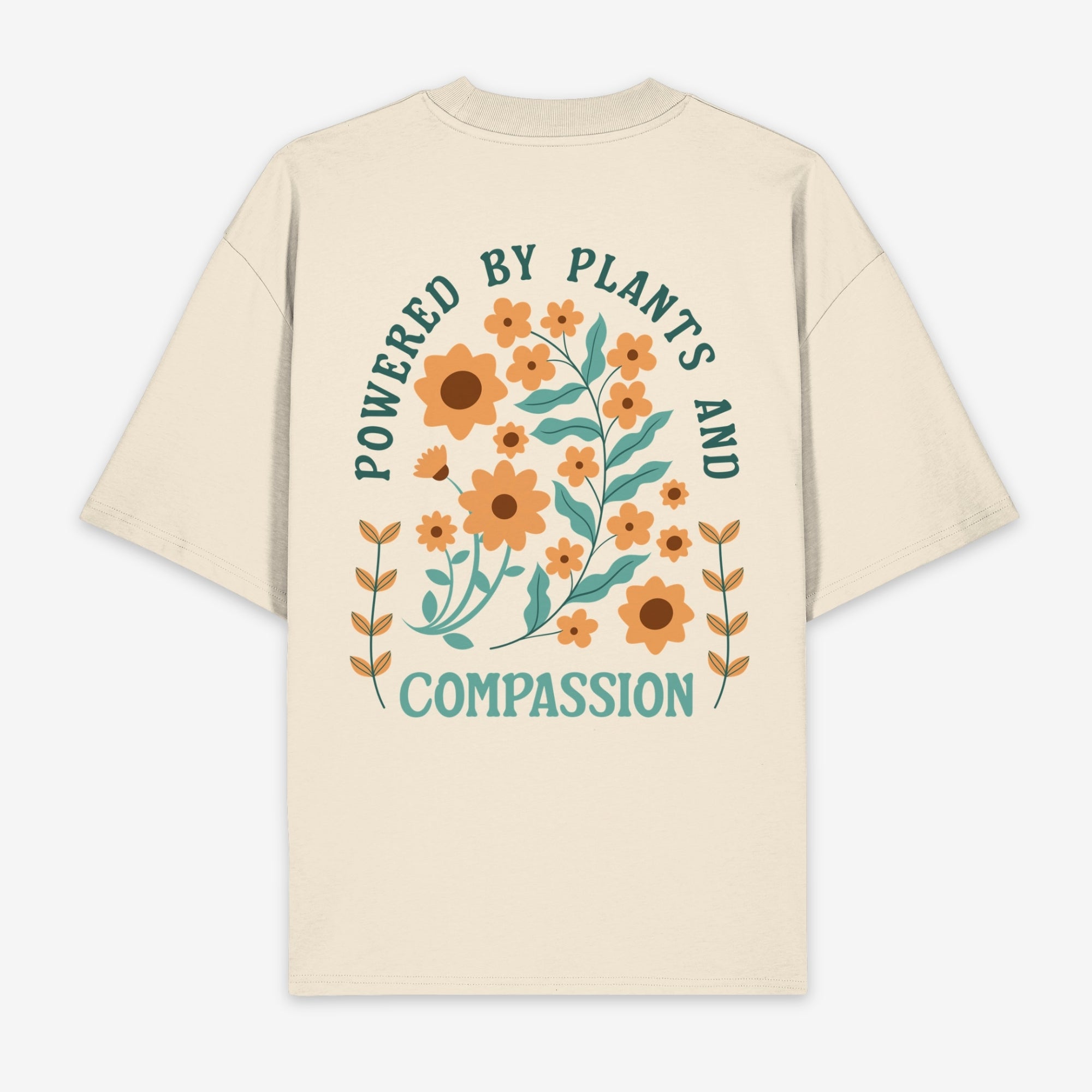 Powered By Plants Unisex Oversized Shirt