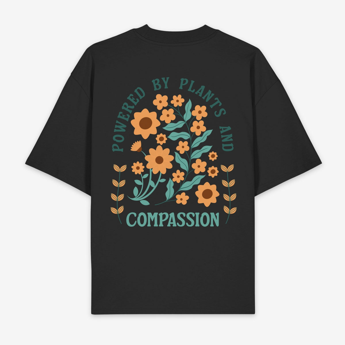 Powered By Plants Unisex Oversized Shirt