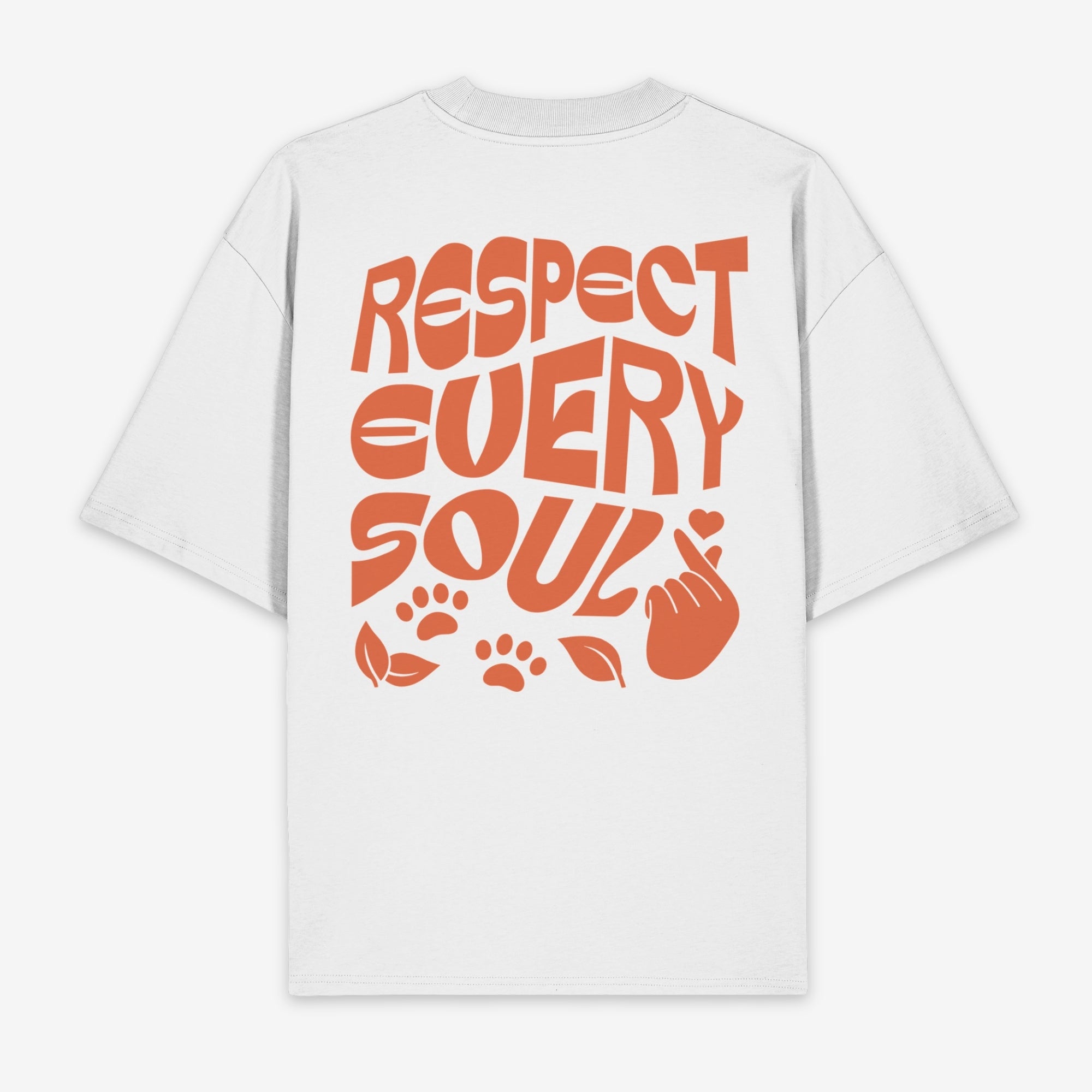 Respect Every Soul Unisex Oversized Shirt 2
