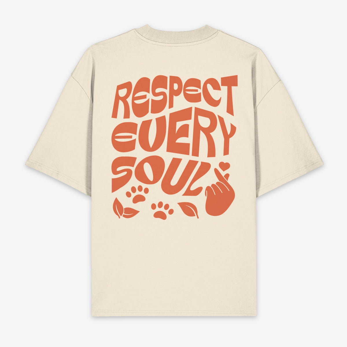 Respect Every Soul Unisex Oversized Shirt 2