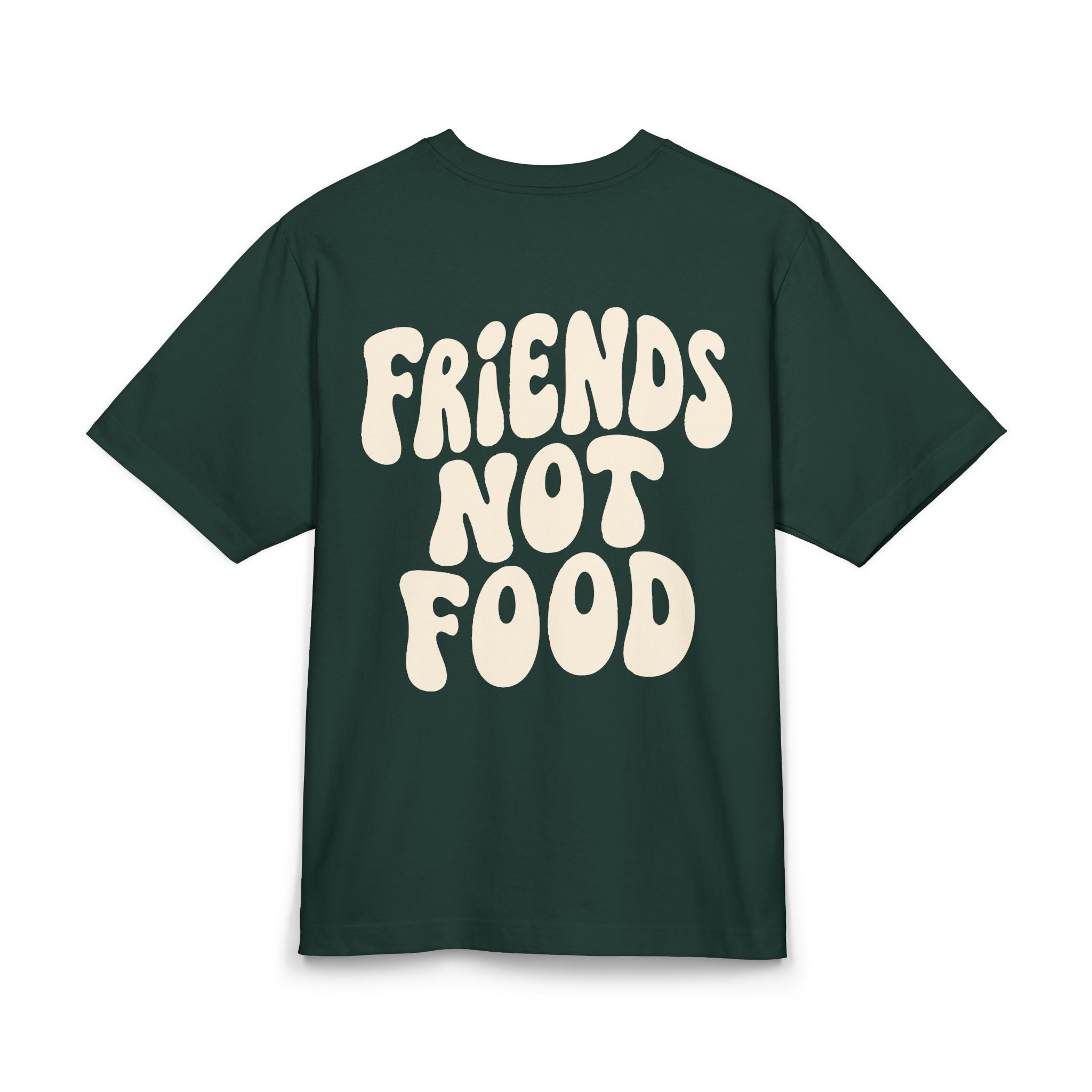 Friends Not Food Unisex Oversized Shirt