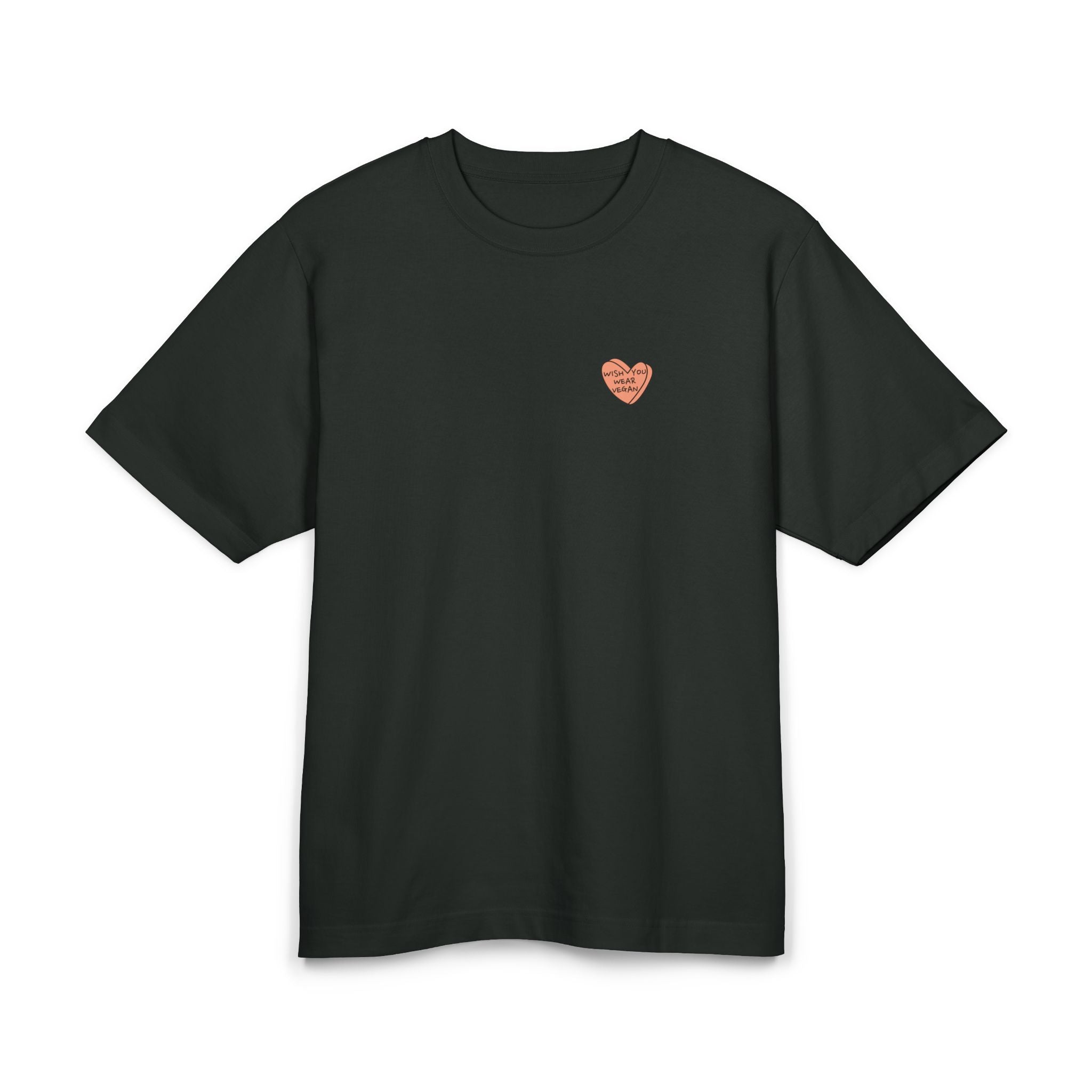 Wish You Wear Vegan Unisex Oversized Shirt