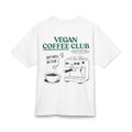 Vegan Coffee Club Unisex Oversized Shirt