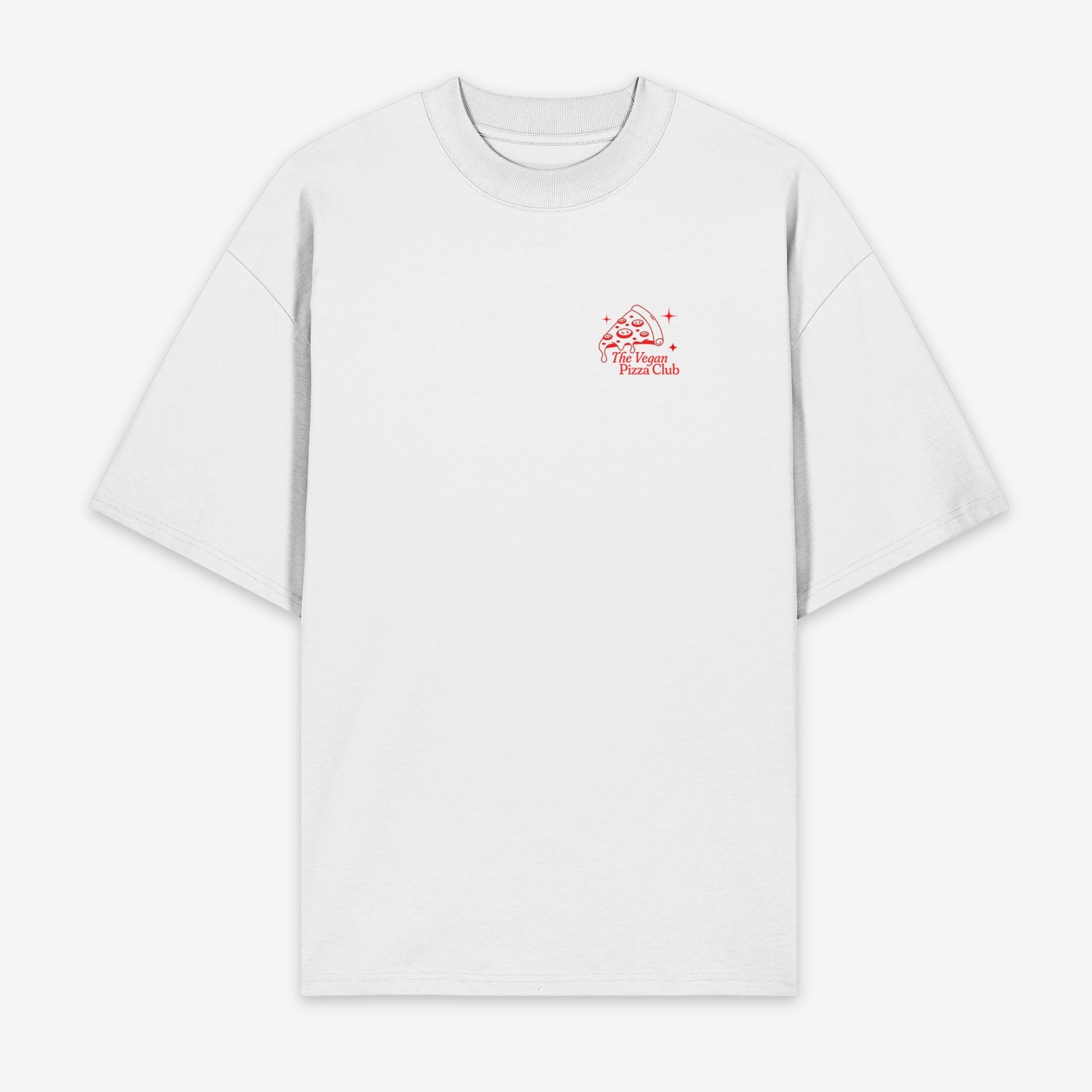 The Vegan Pizza Club Unisex Oversized Shirt