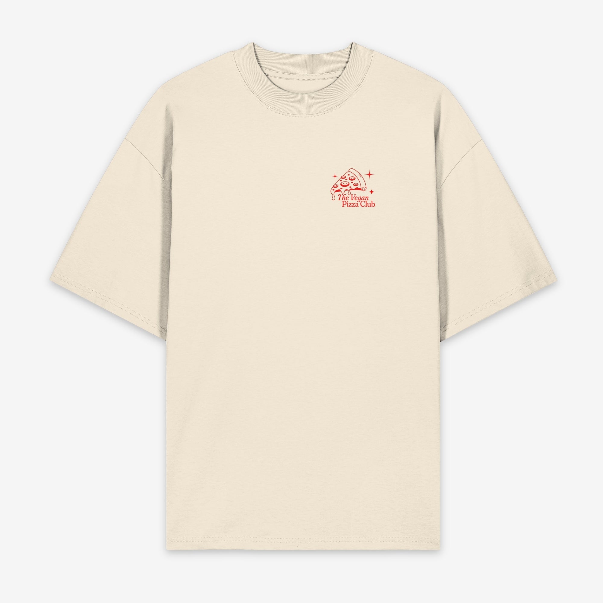 The Vegan Pizza Club Unisex Oversized Shirt