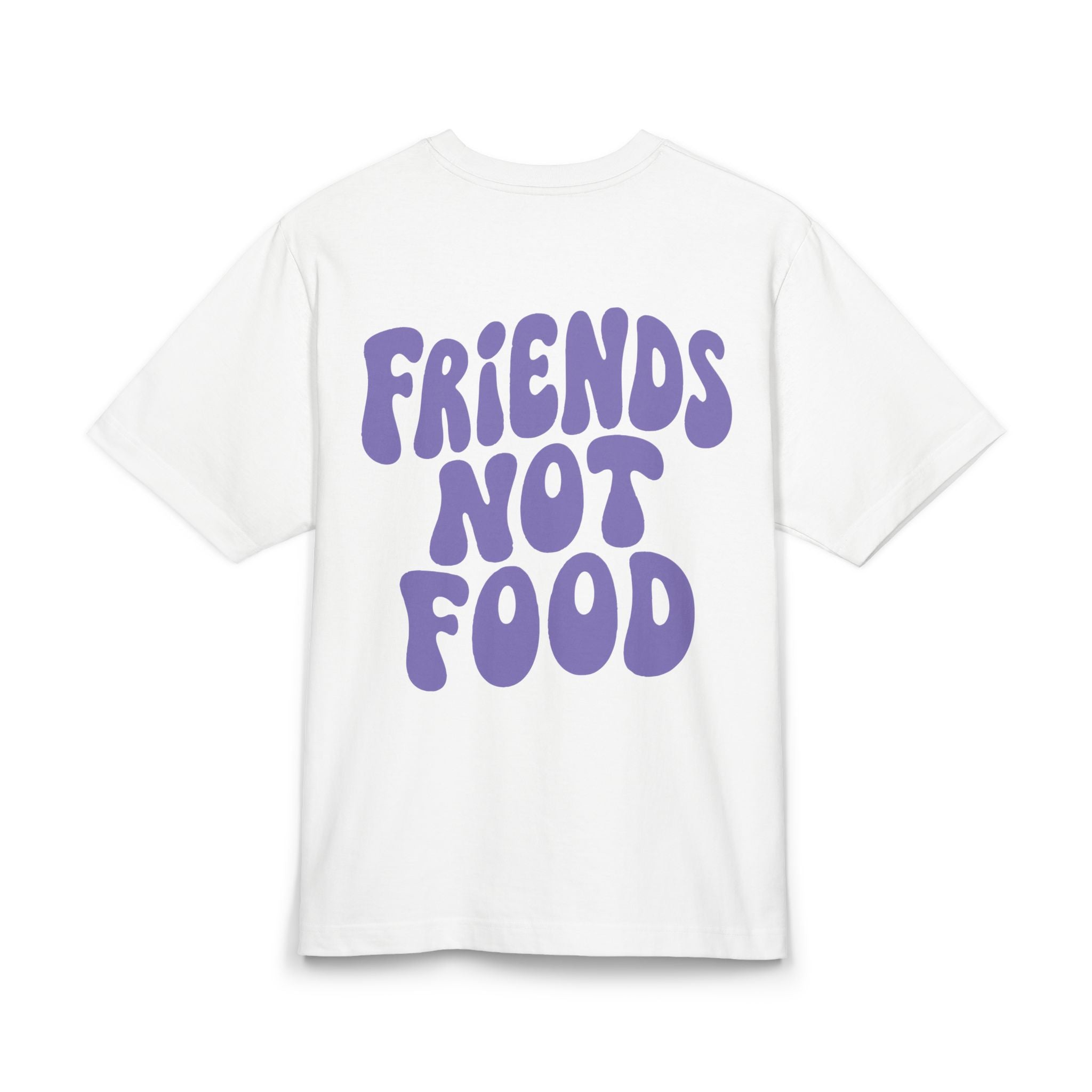 Friends Not Food Unisex Oversized Shirt