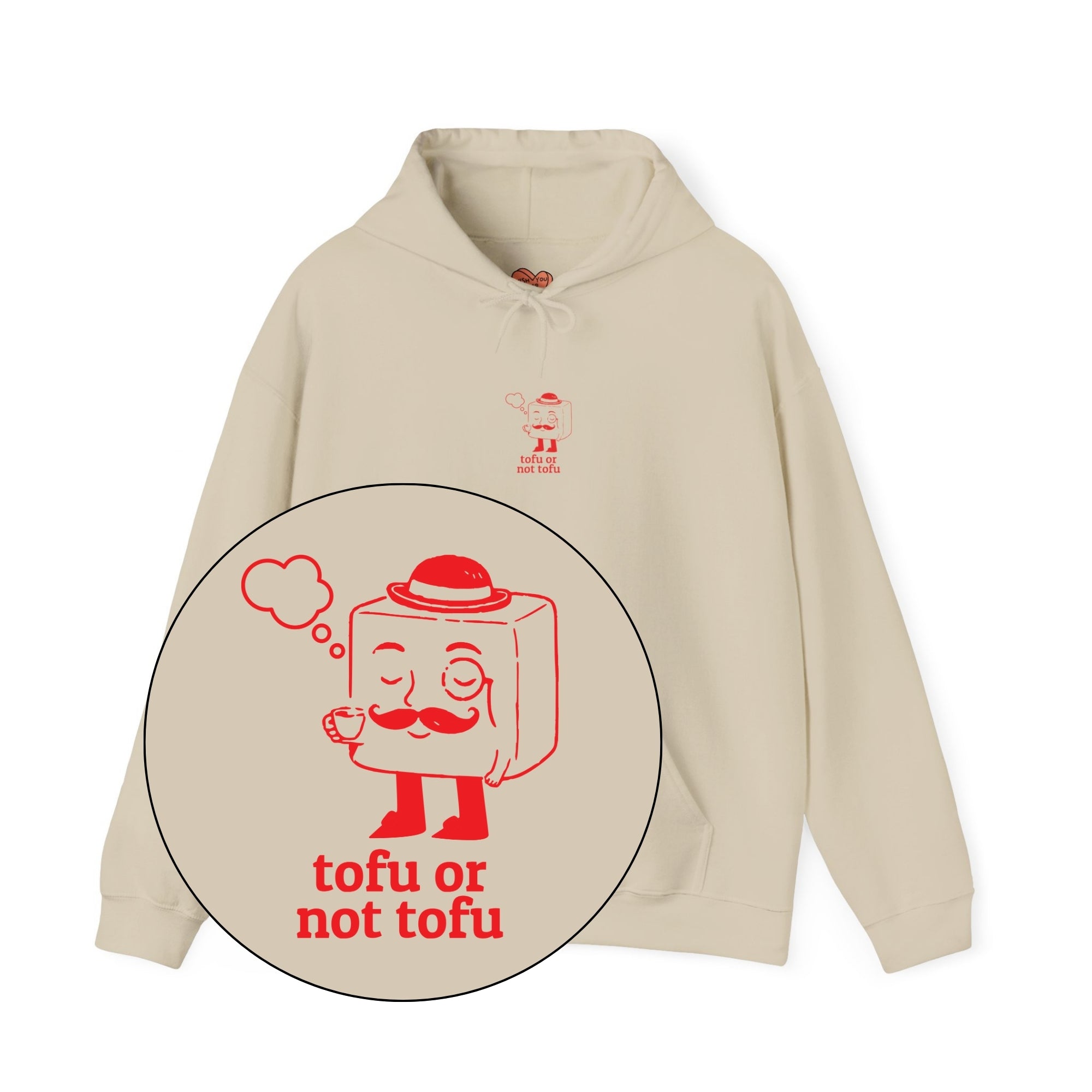 Tofu Or Not Tofu Unisex Hoodie