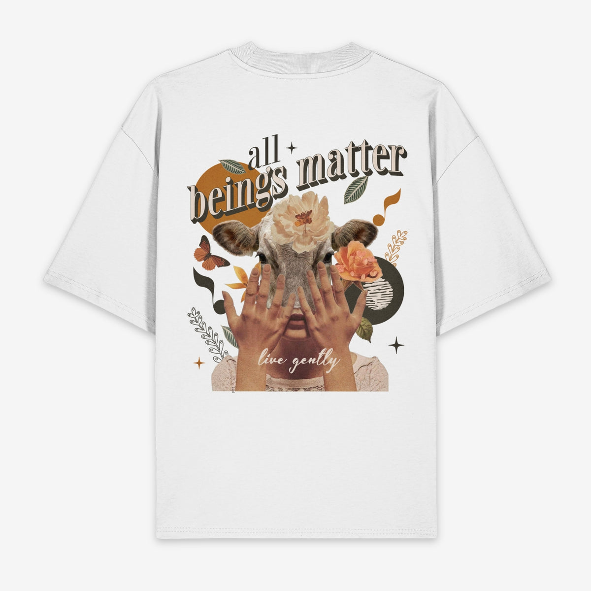 All Beings Matter Unisex Oversized Shirt 2