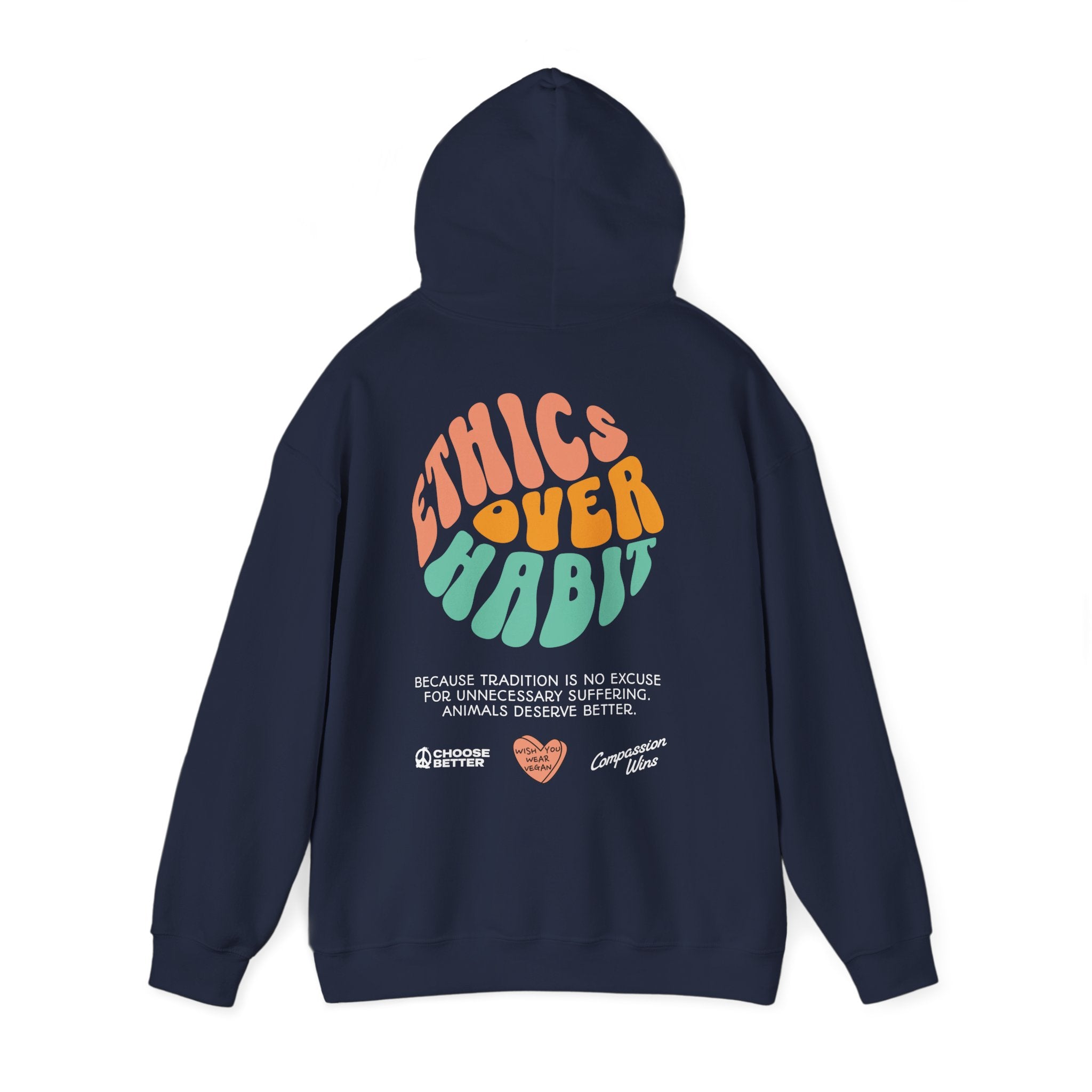 Ethics Over Habit Unisex Hoodie