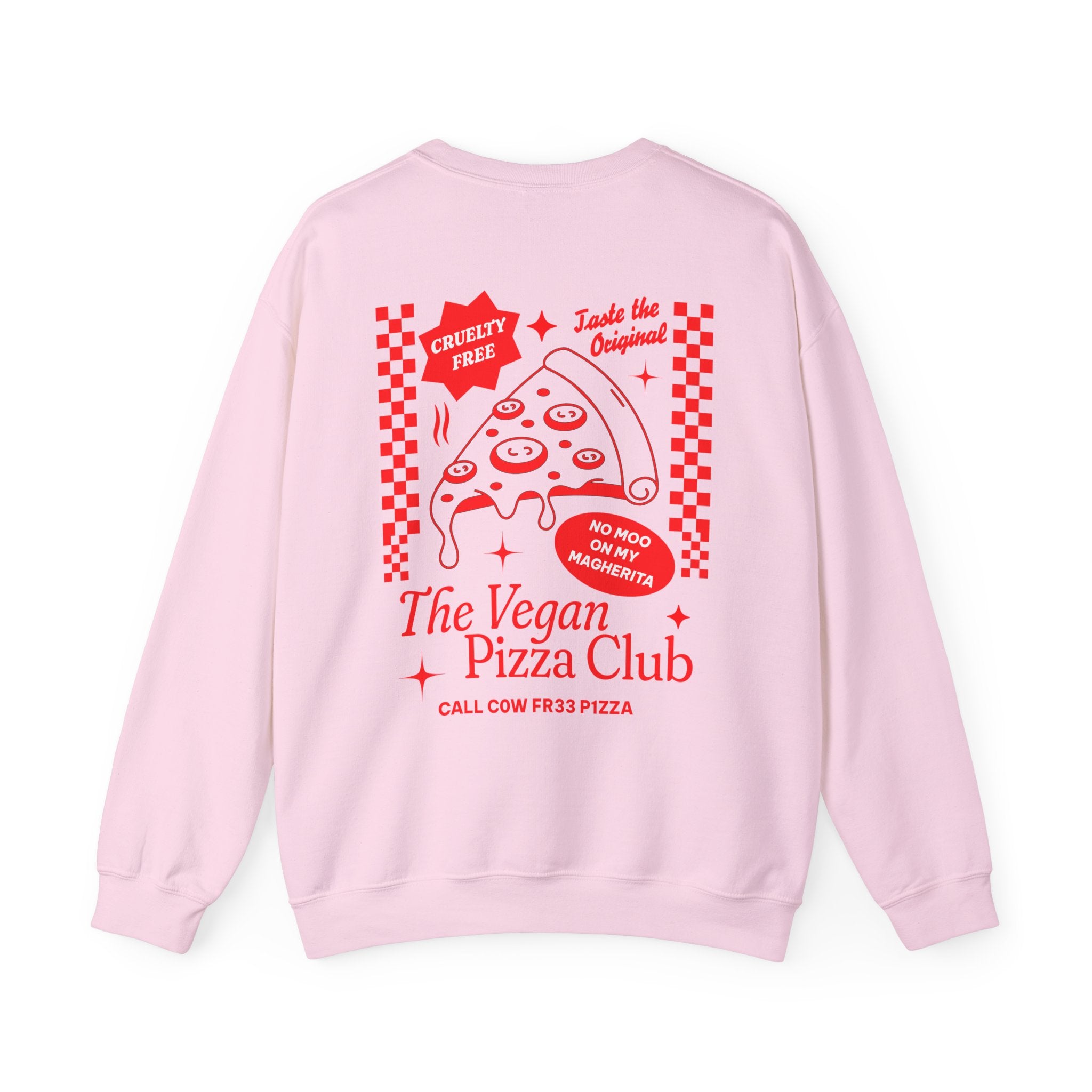 The Vegan Pizza Club Unisex Sweatshirt