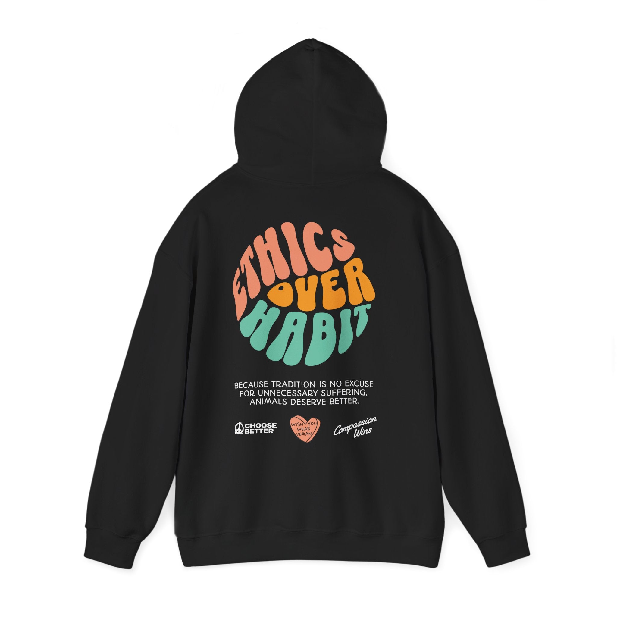 Ethics Over Habit Unisex Hoodie