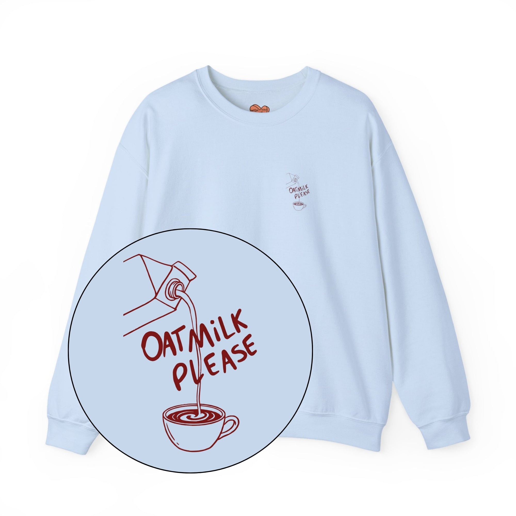 Oat Milk Please Unisex Sweatshirt