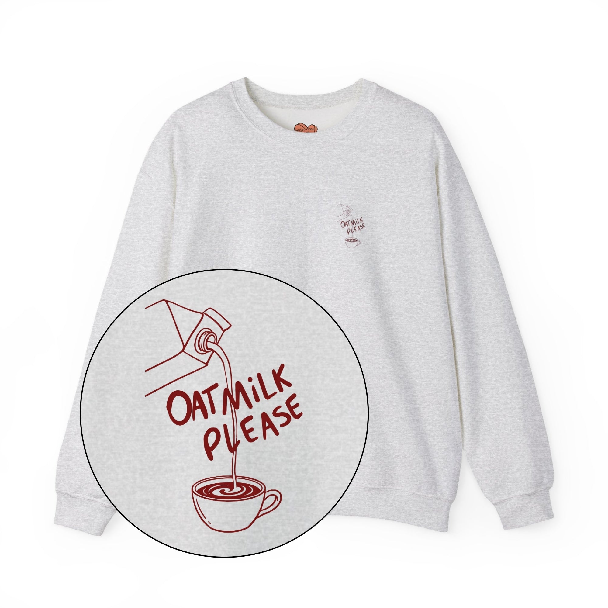 Oat Milk Please Unisex Sweatshirt