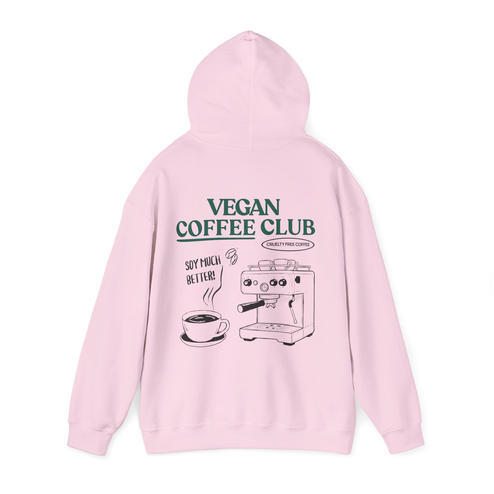 Vegan Coffee Club Unisex Hoodie