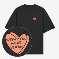Wish You Wear Vegan Unisex Oversized Shirt
