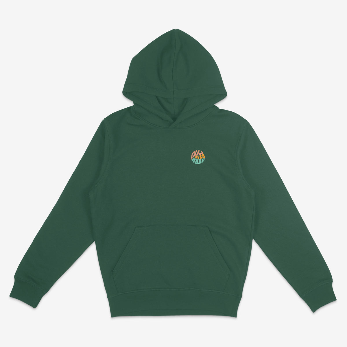 Ethics Over Habit Unisex Hoodie