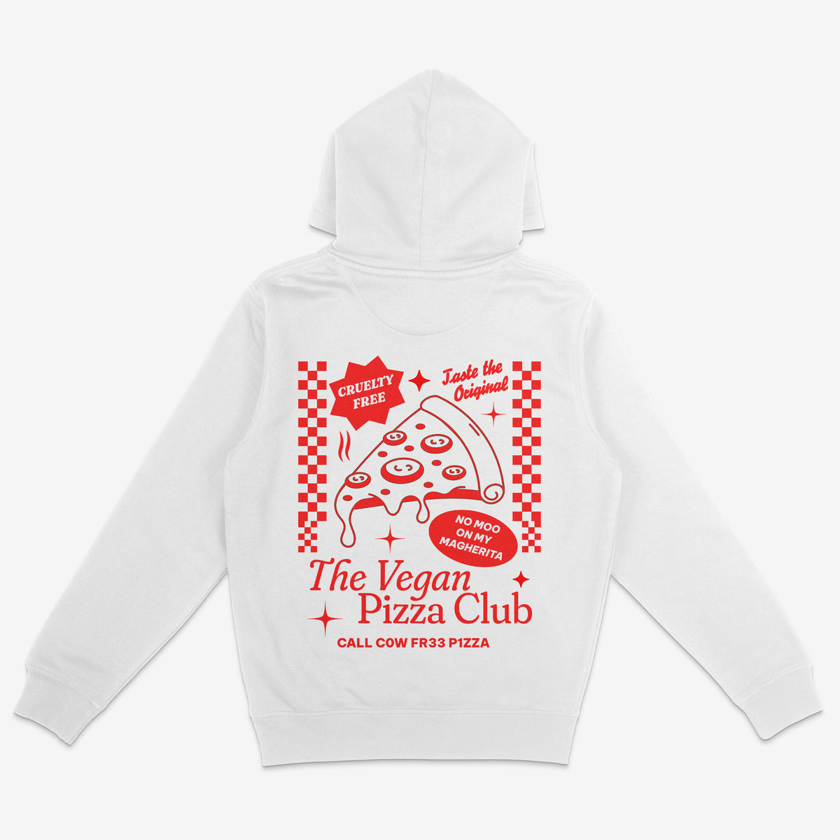 The Vegan Pizza Club Unisex Hoodie