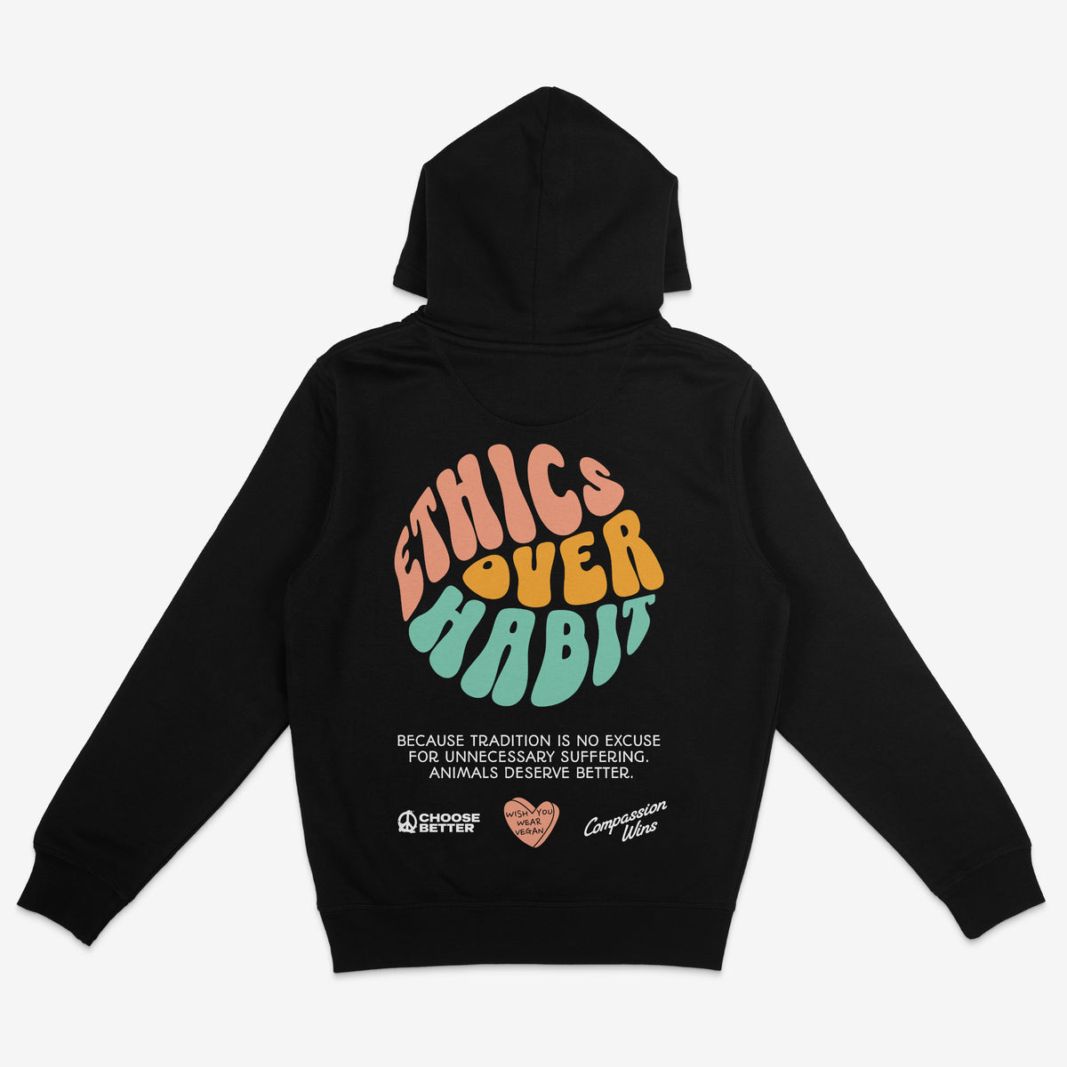 Ethics Over Habit Unisex Hoodie