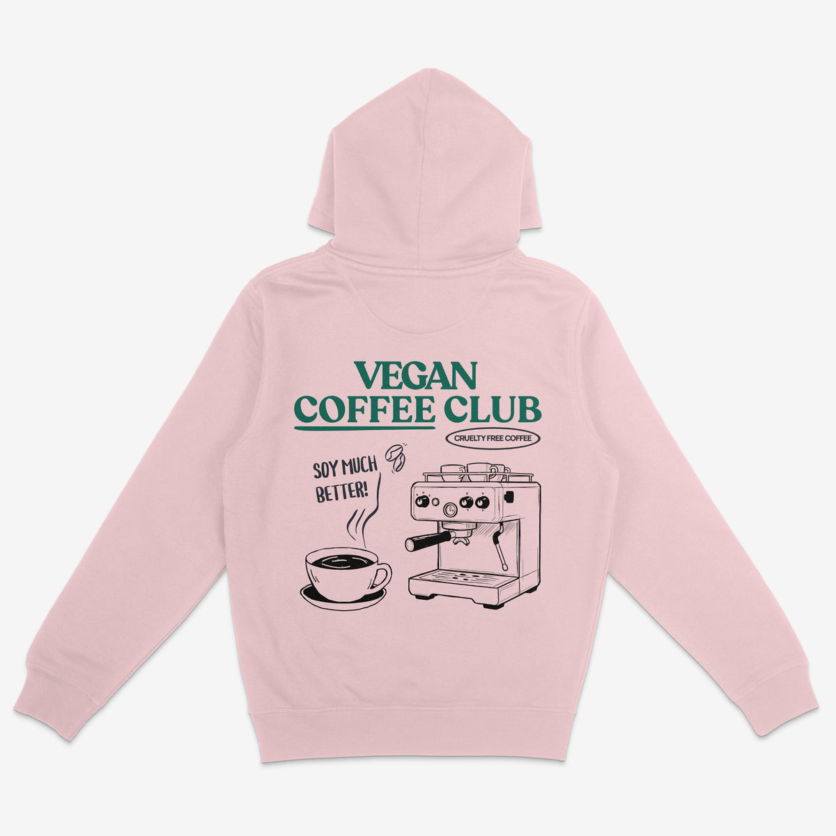 Vegan Coffee Club Unisex Hoodie