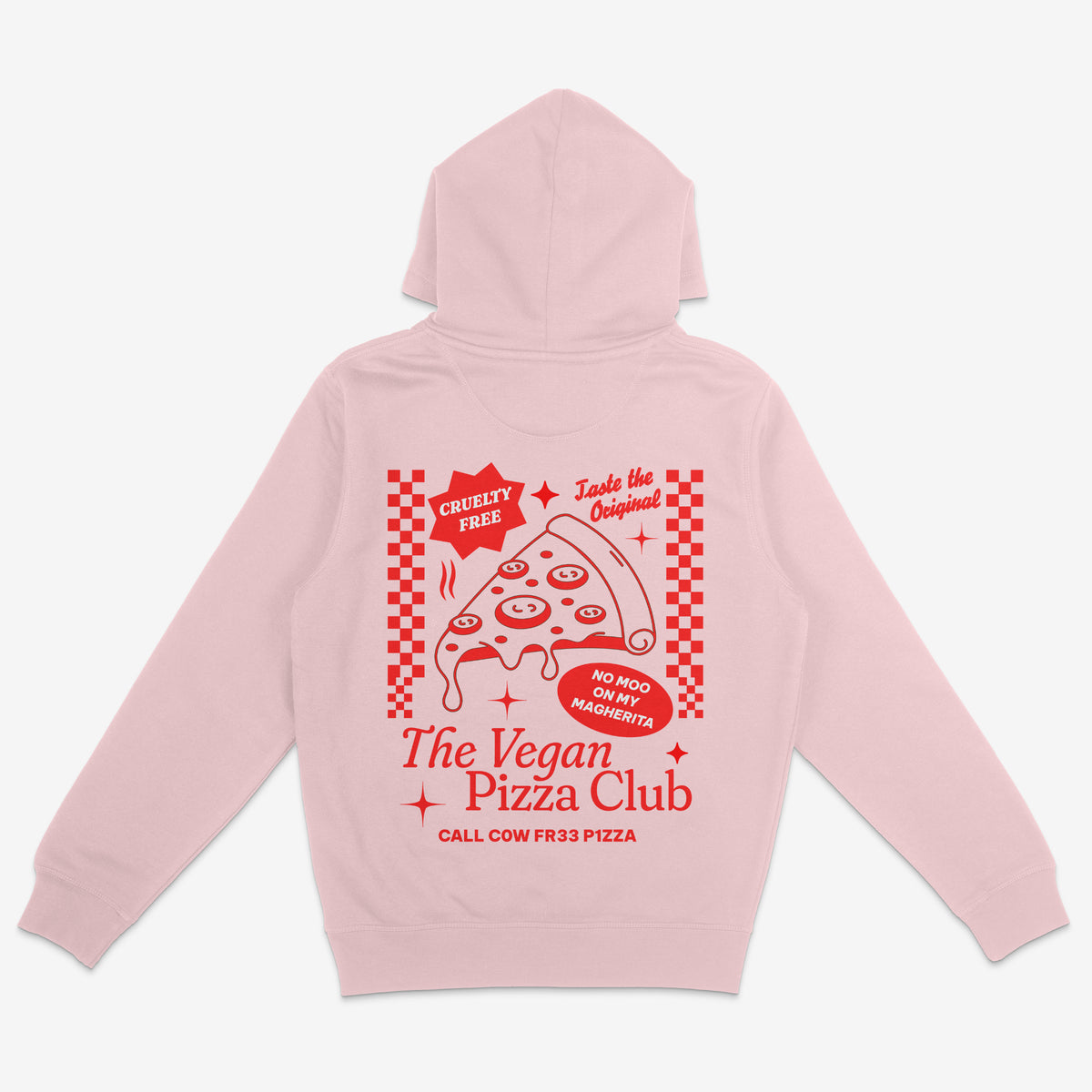 The Vegan Pizza Club Unisex Hoodie