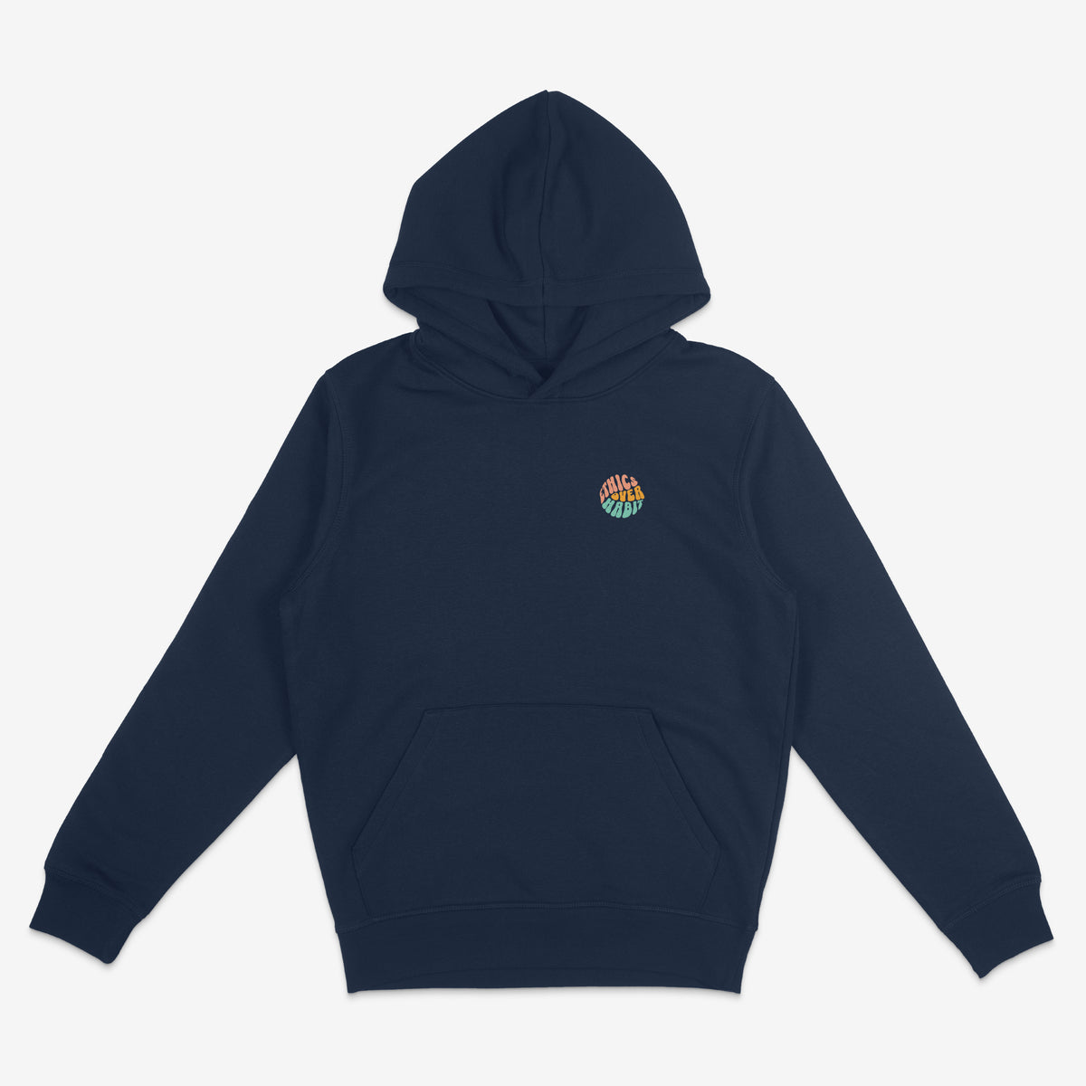 Ethics Over Habit Unisex Hoodie