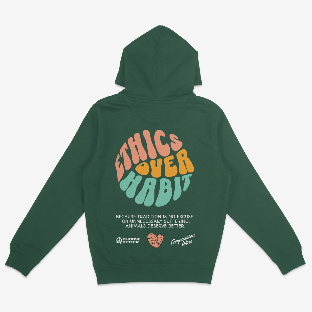 Ethics Over Habit Unisex Hoodie