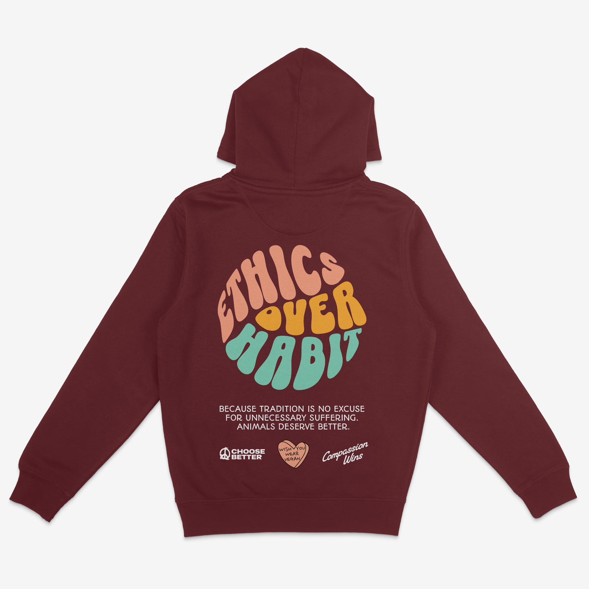 Ethics Over Habit Unisex Hoodie