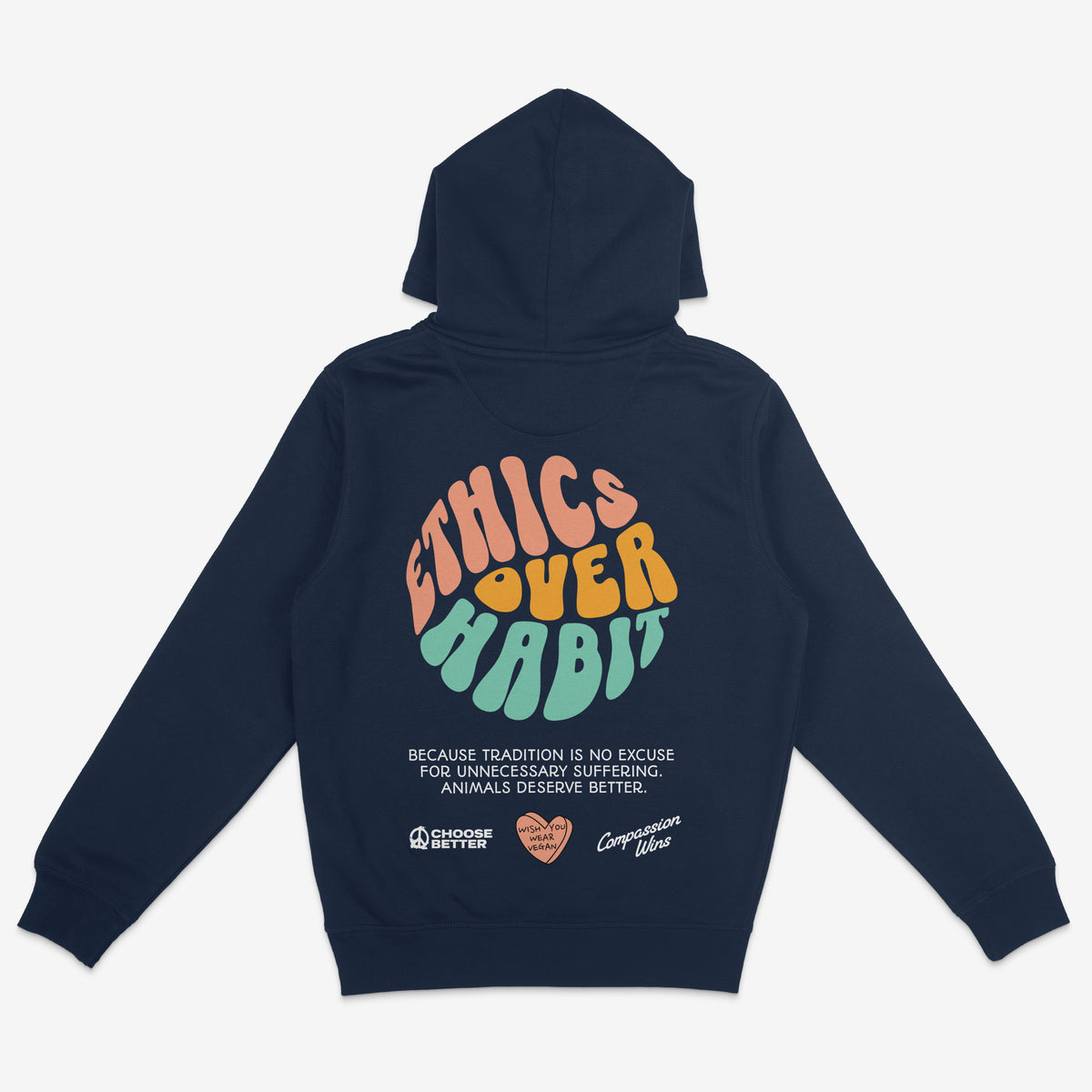 Ethics Over Habit Unisex Hoodie