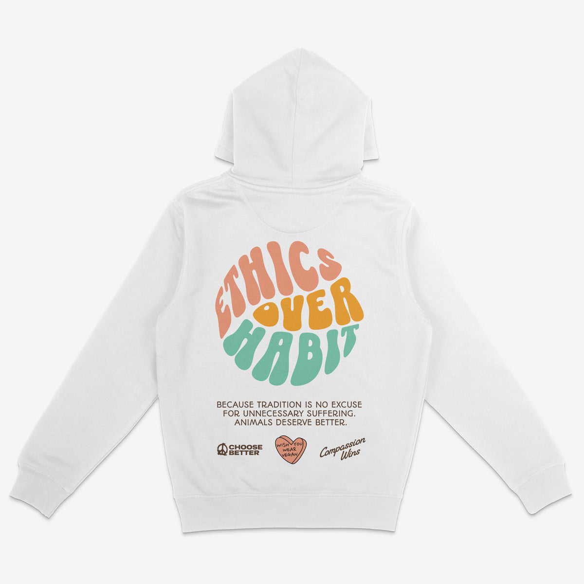 Ethics Over Habits Unisex Hoodie 2