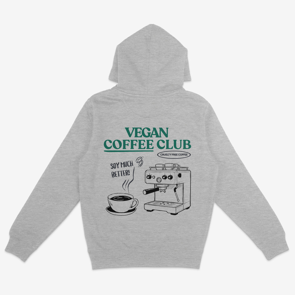 Vegan Coffee Club Unisex Hoodie