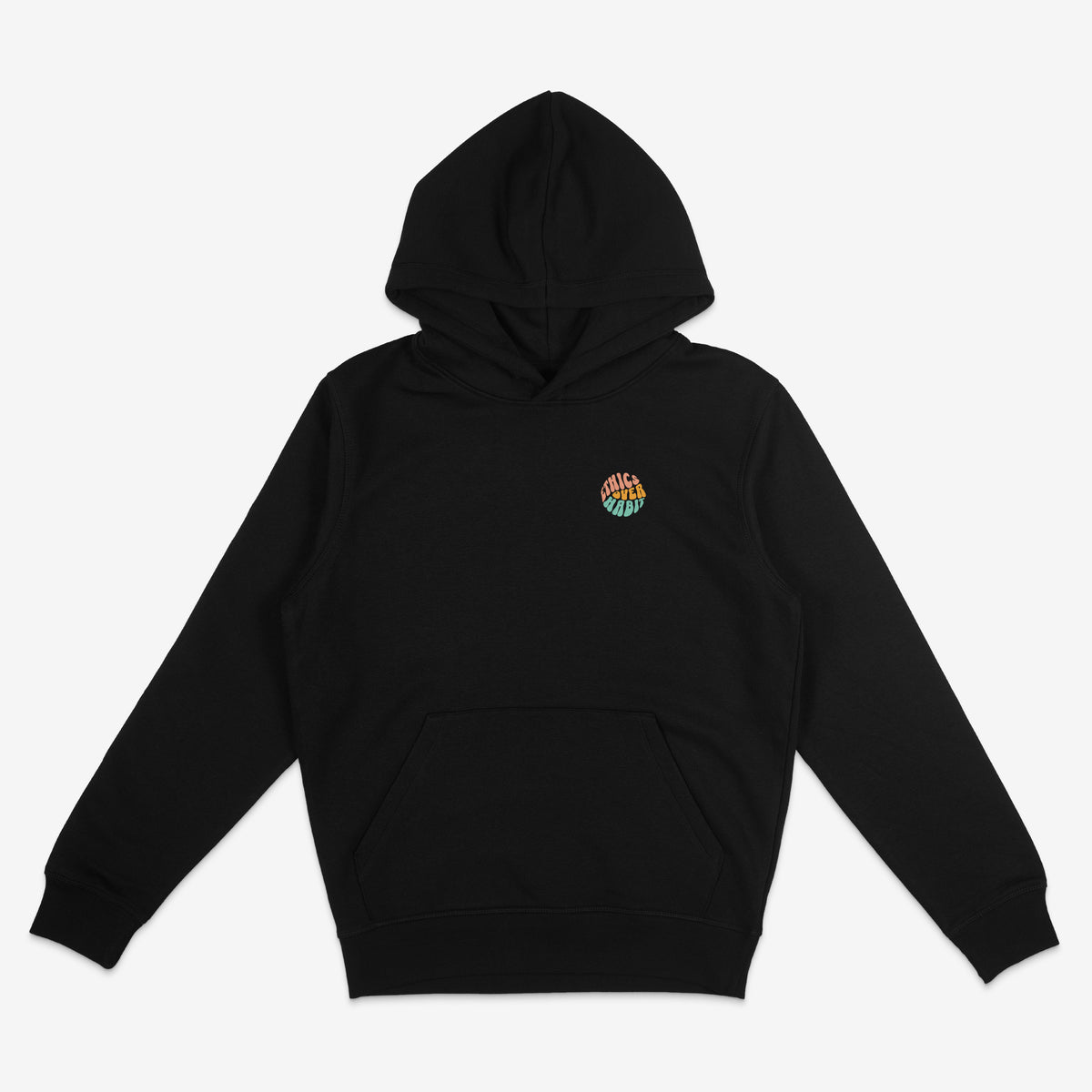 Ethics Over Habit Unisex Hoodie