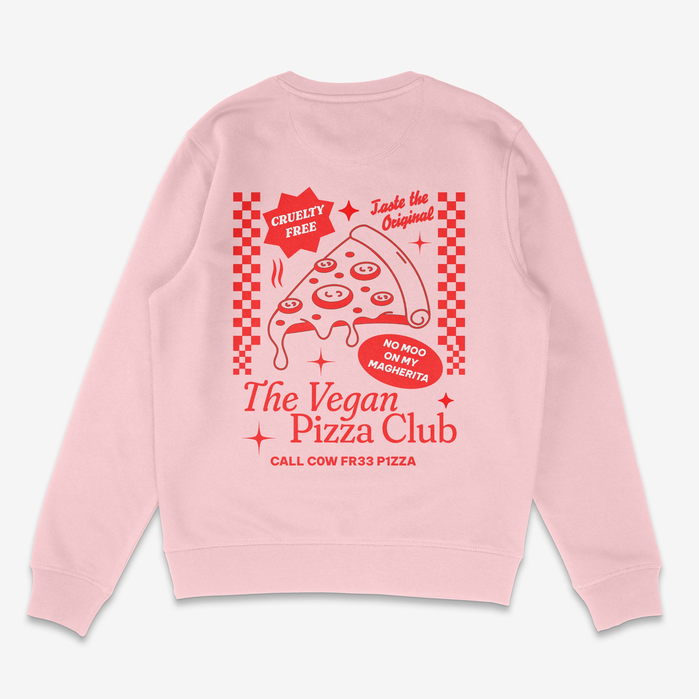 The Vegan Pizza Club Unisex Sweatshirt