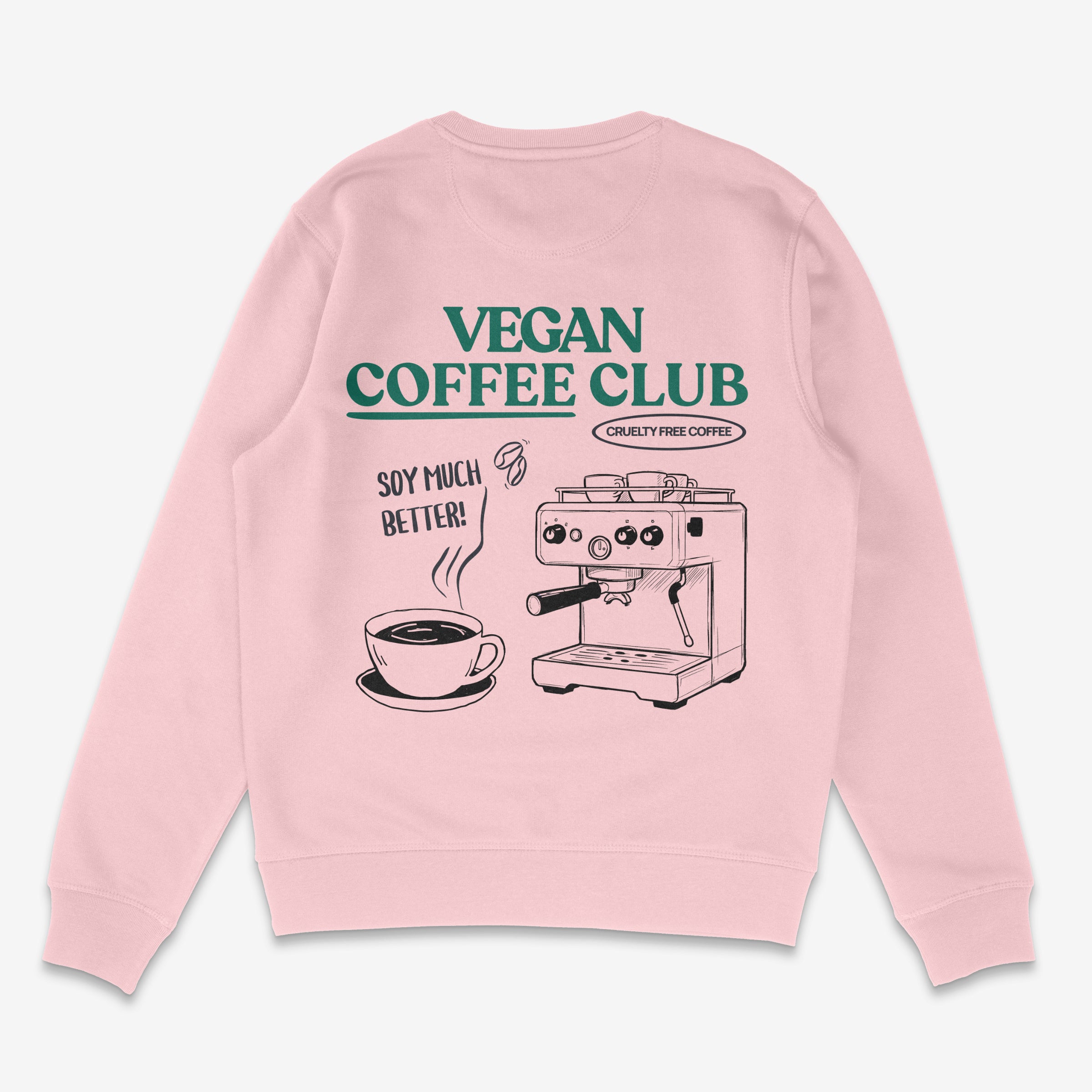 Vegan Coffee Club Unisex Sweatshirt