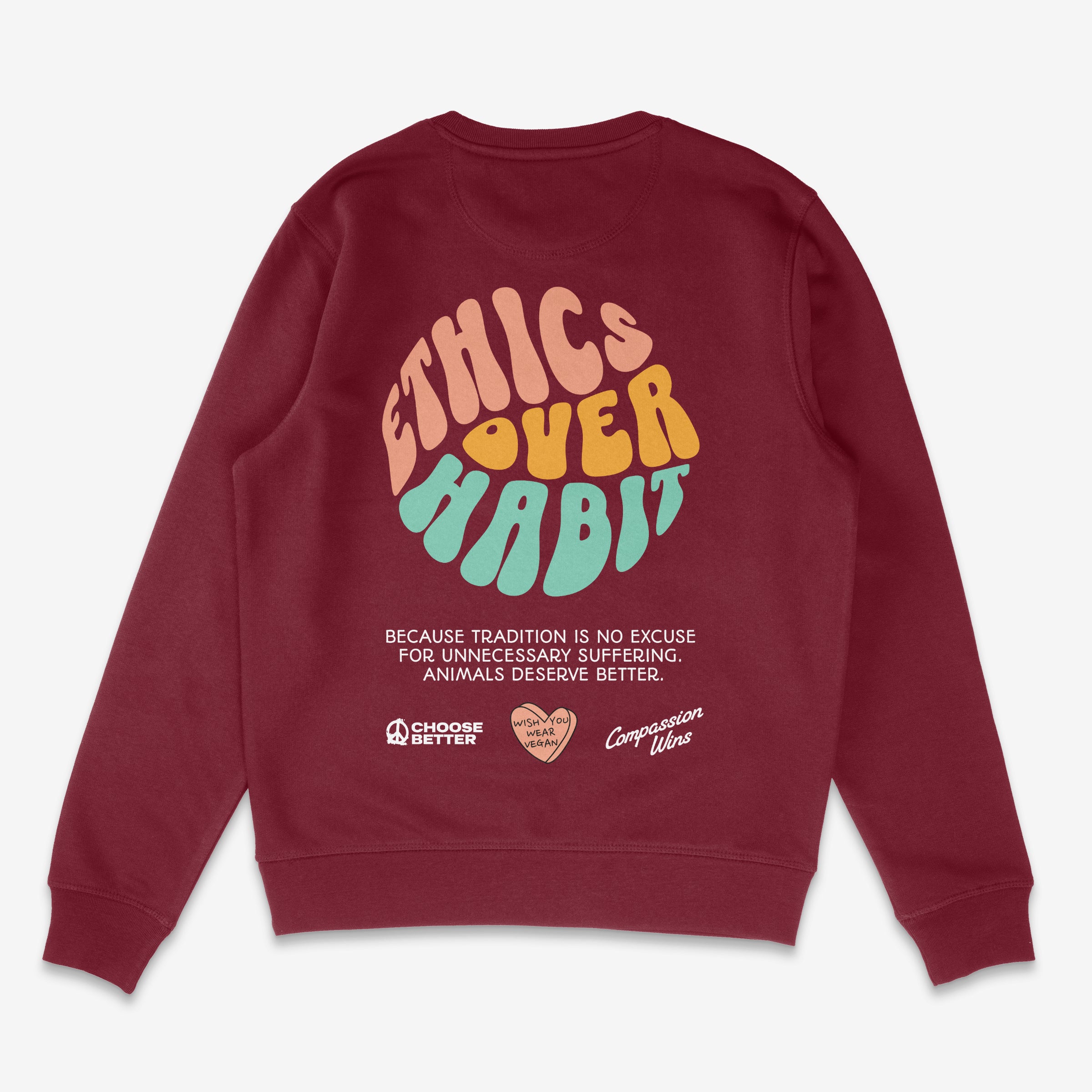 Ethics Over Habit Unisex Sweatshirt