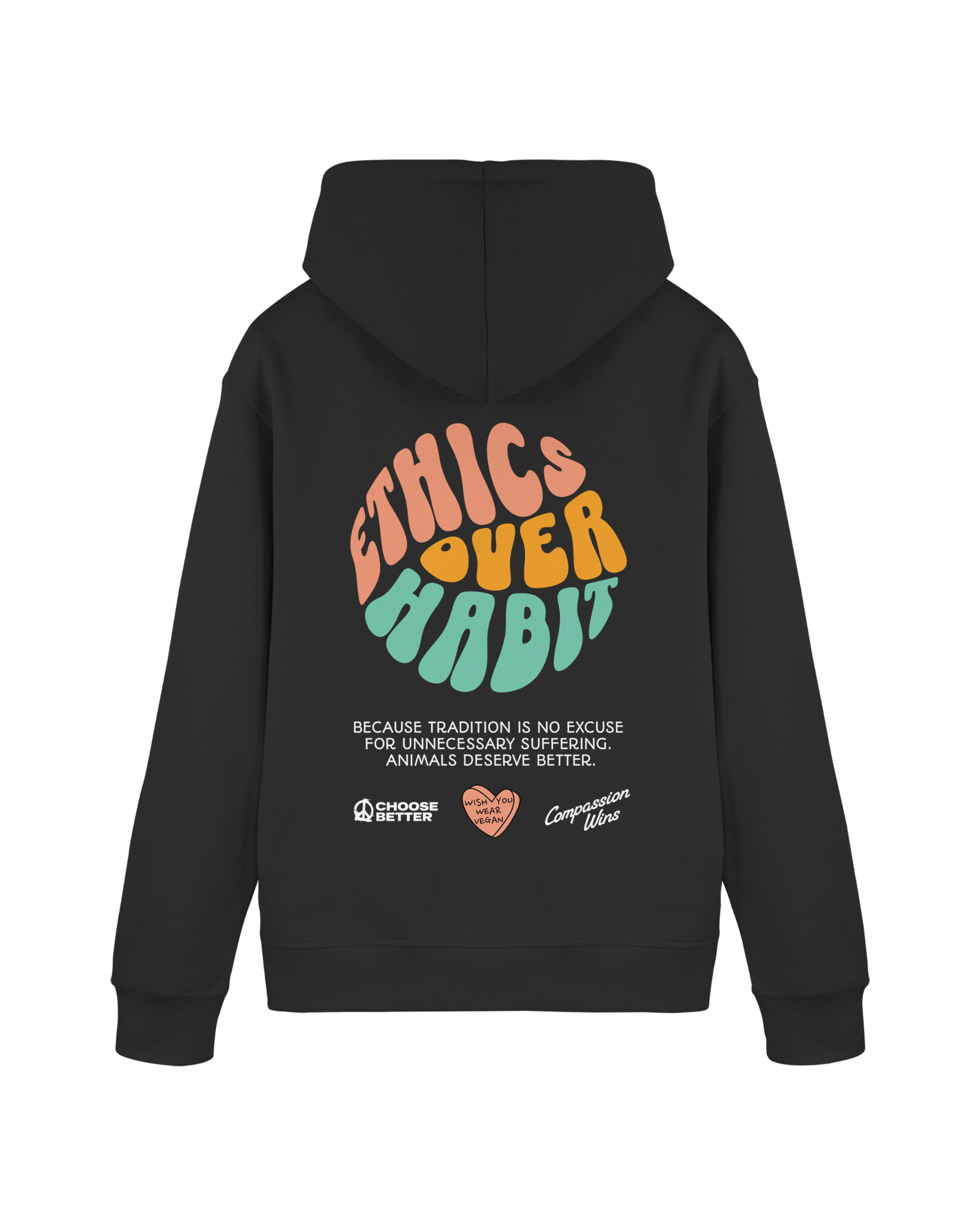 Ethics Over Habit Organic Hoodie