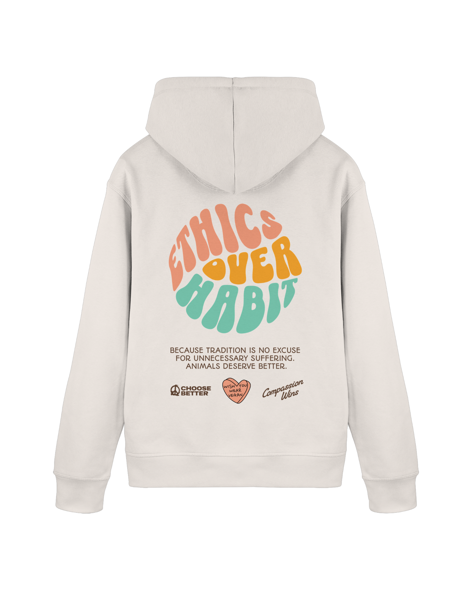 Ethics Over Habit Organic Hoodie