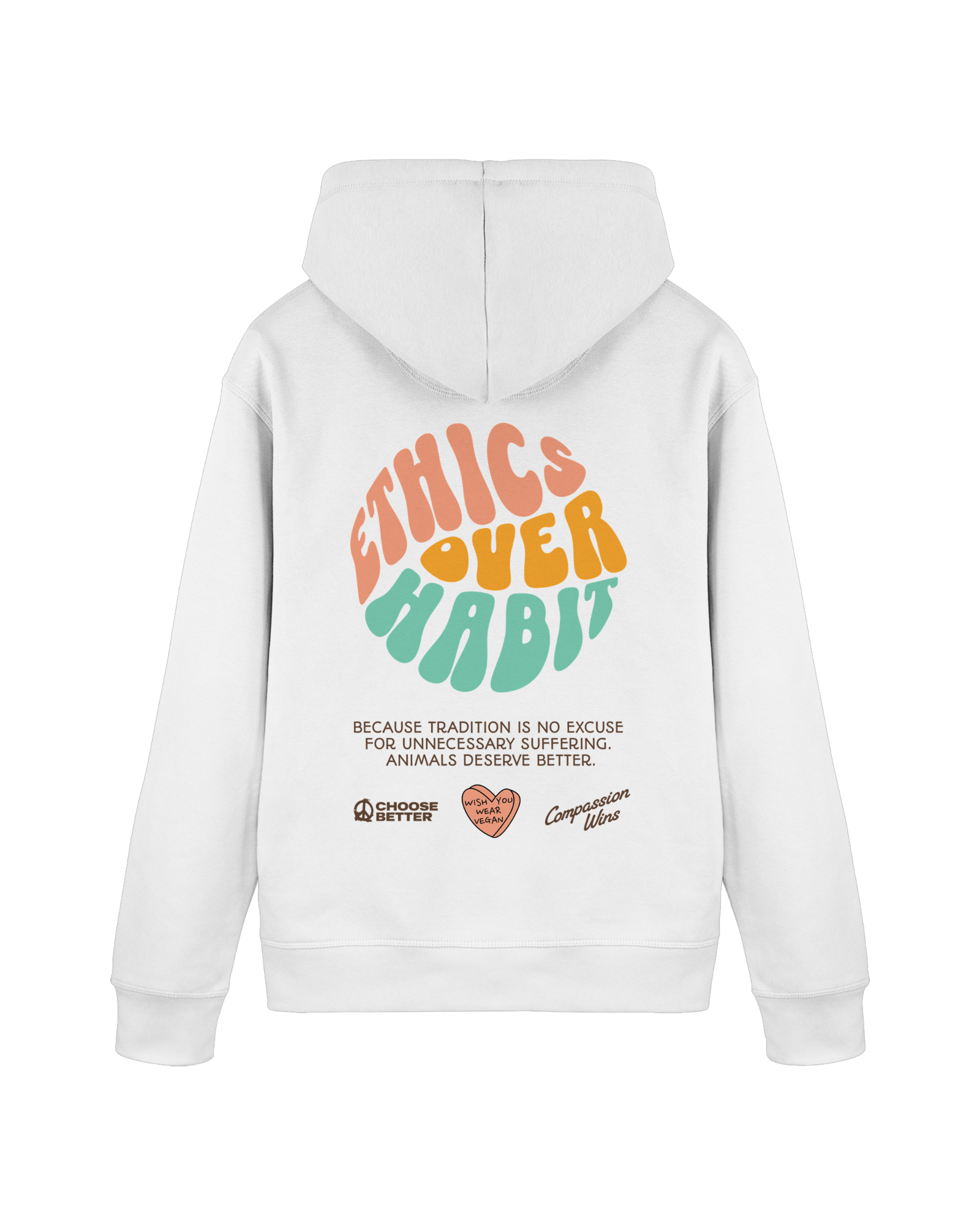 Ethics Over Habit Organic Hoodie