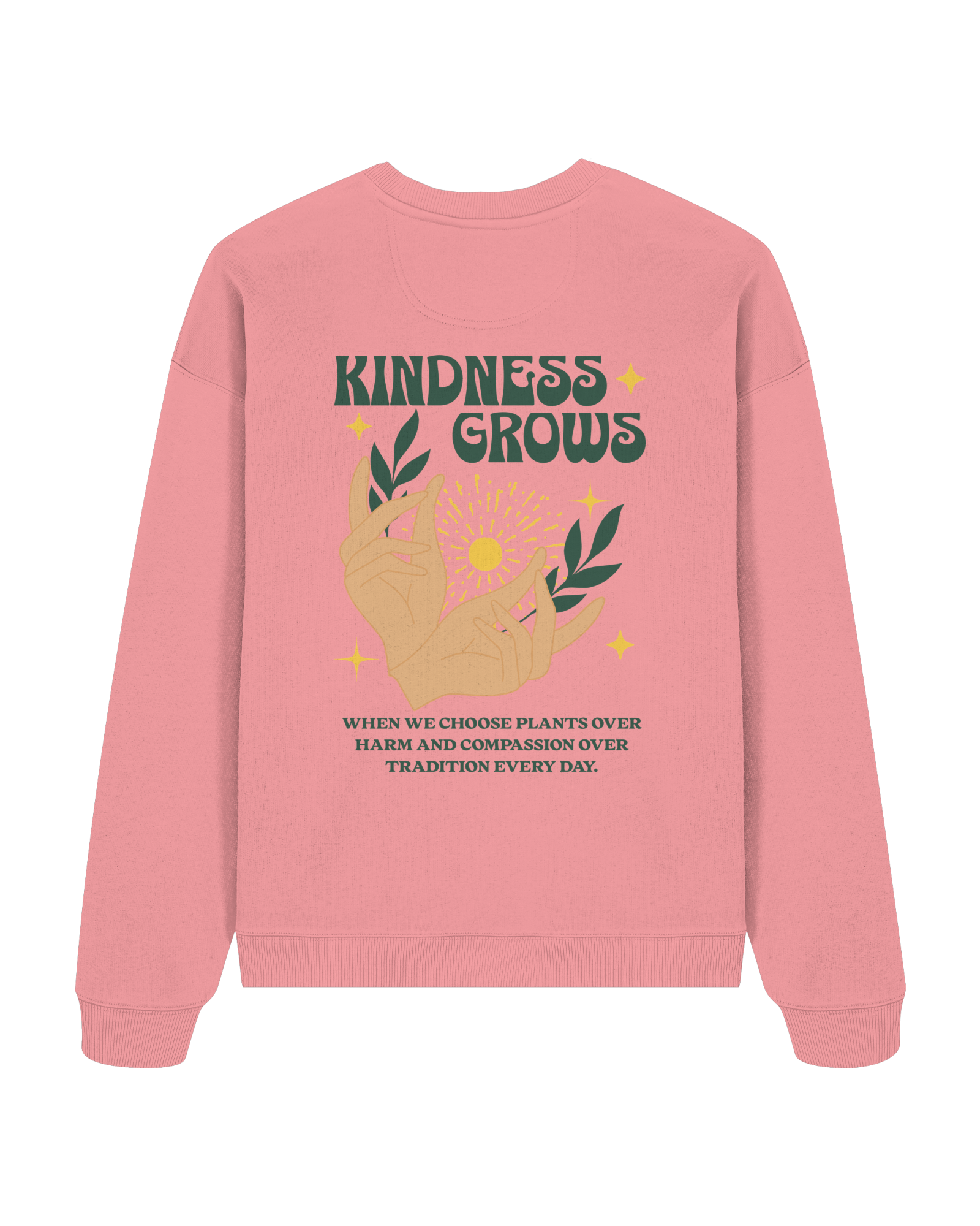 Kindness Grows Organic Oversized Sweatshirt