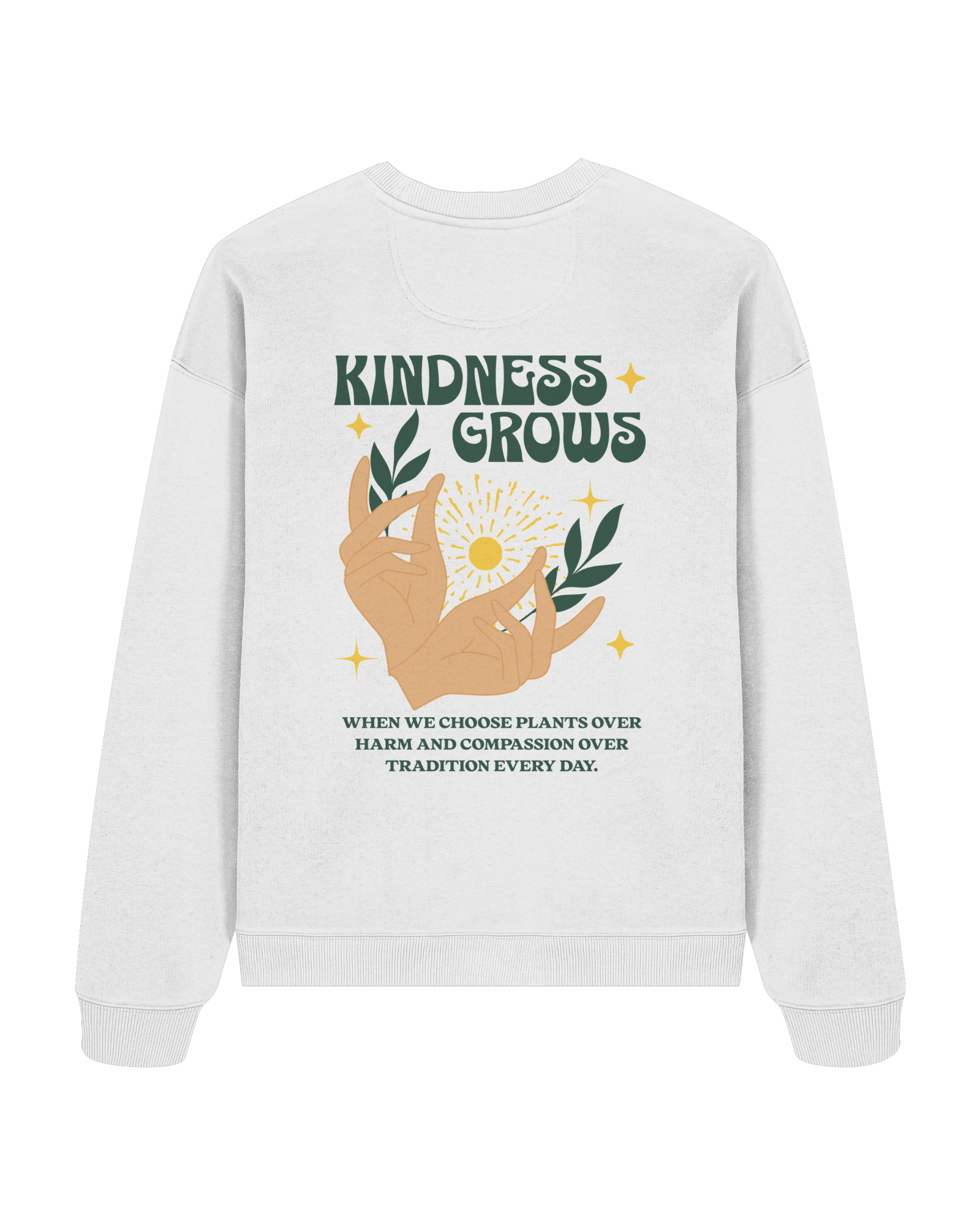 Kindness Grows Organic Oversized Sweatshirt