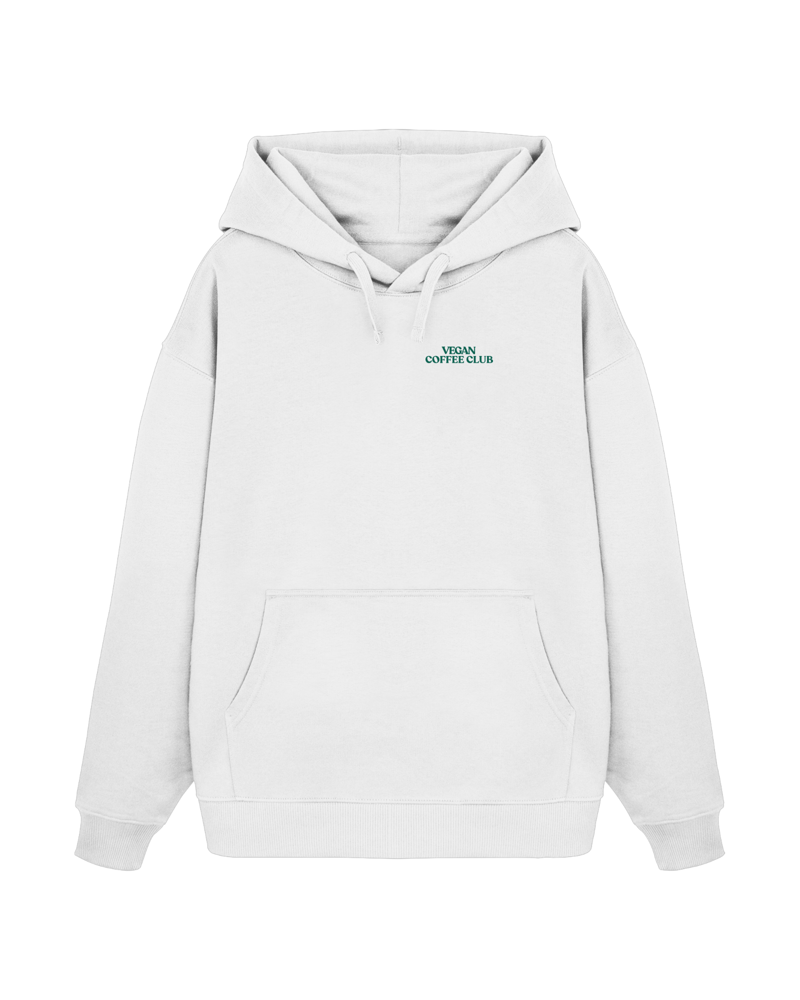 Vegan Coffee Club Organic Oversized Hoodie