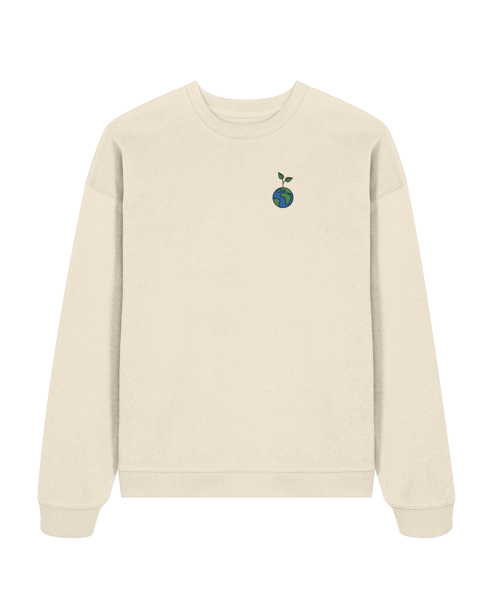 Plant Loving Organic Oversized Sweatshirt