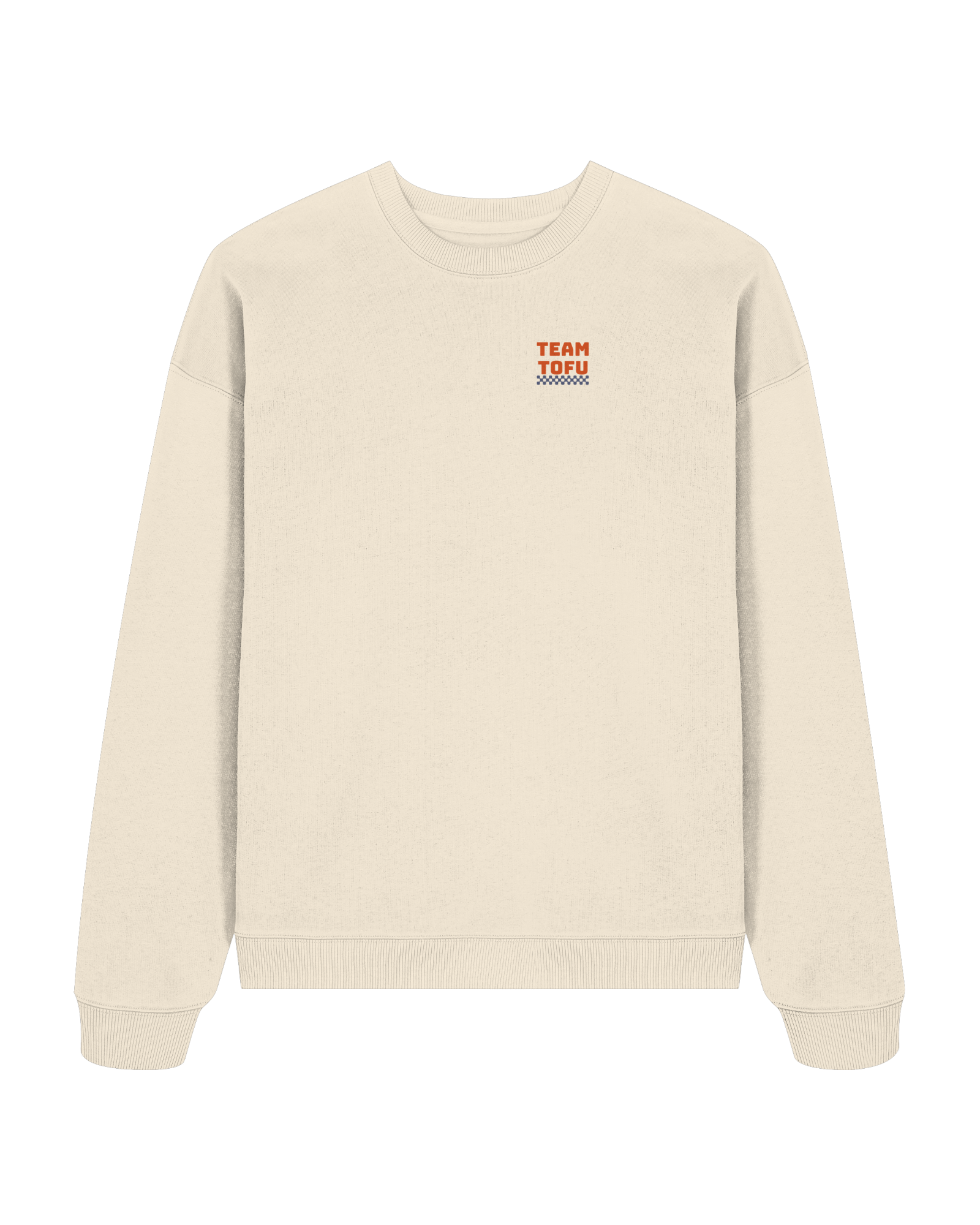 Kill Tofu Not Animals Organic Oversized Sweatshirt