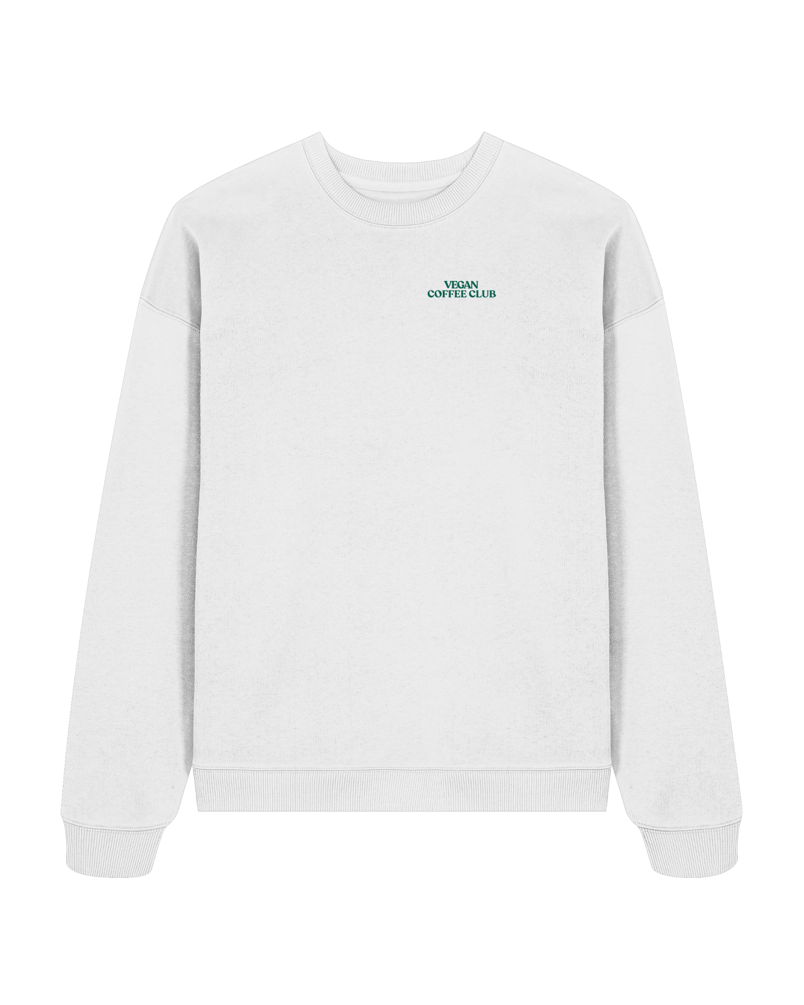 Vegan Coffee Club Organic Oversized Sweatshirt