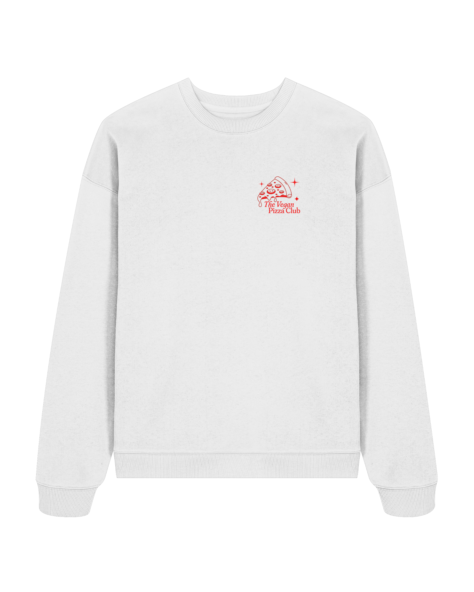 The Vegan Pizza Club Organic Oversized Sweatshirt