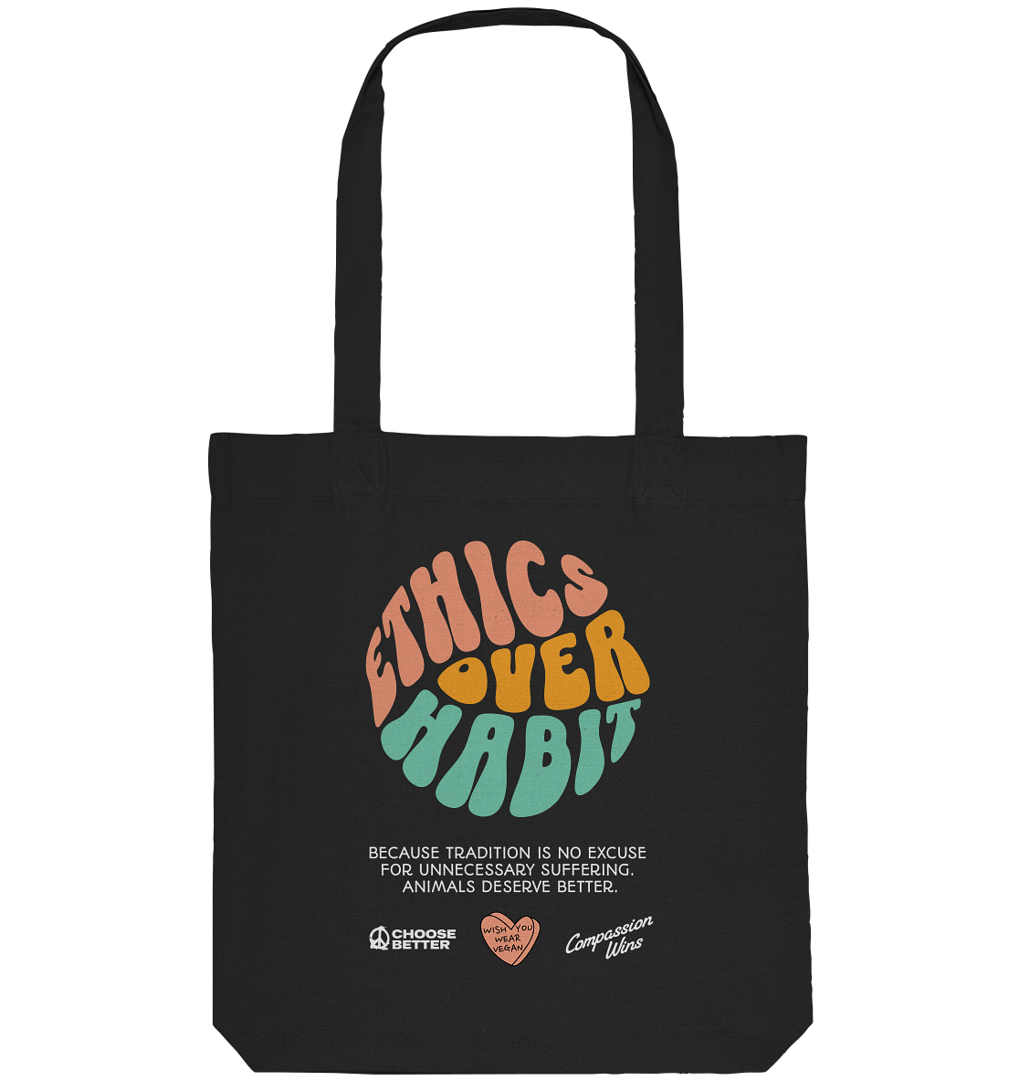 Ethics Over Habit Organic Tote-Bag